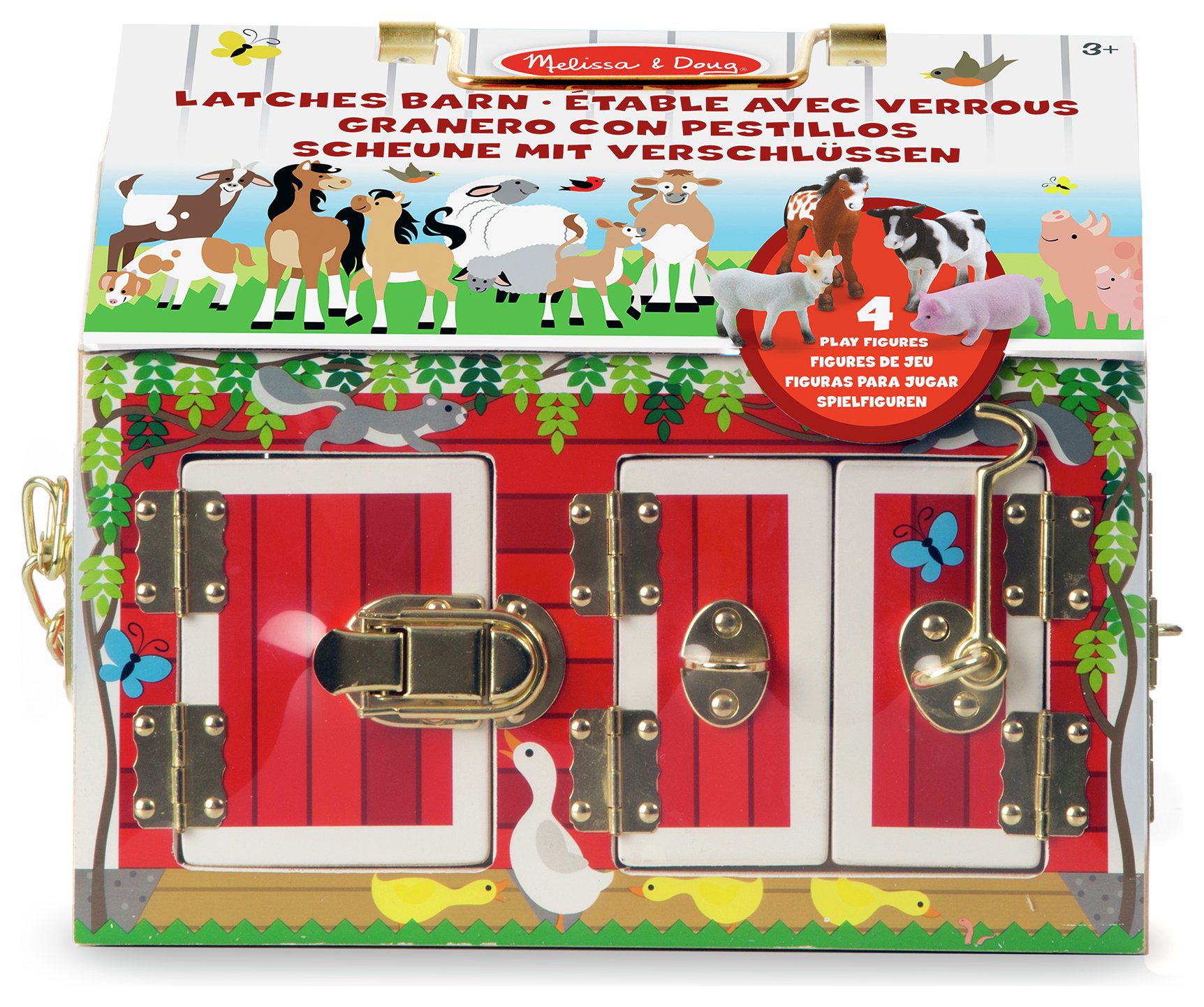 Melissa & doug Wooden Latches Barn Playset Reviews