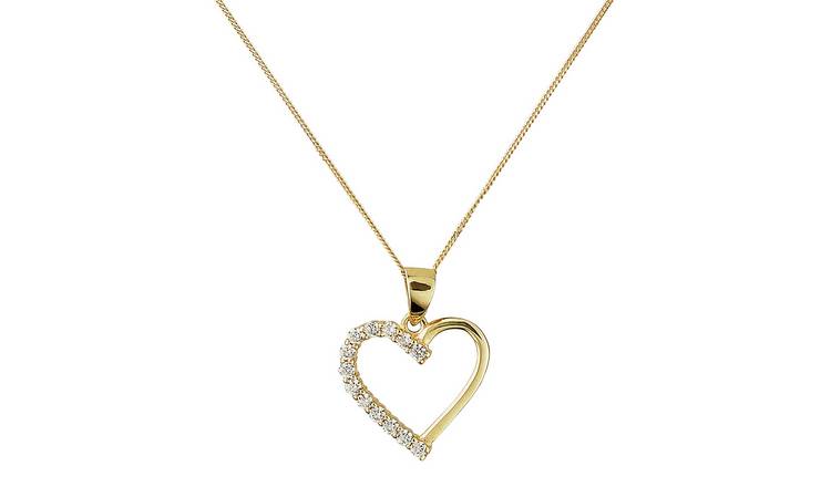 9ct Gold Heart Pendant