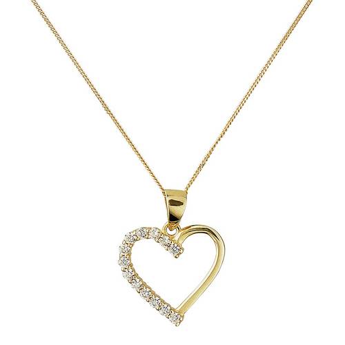 Argos love heart necklace