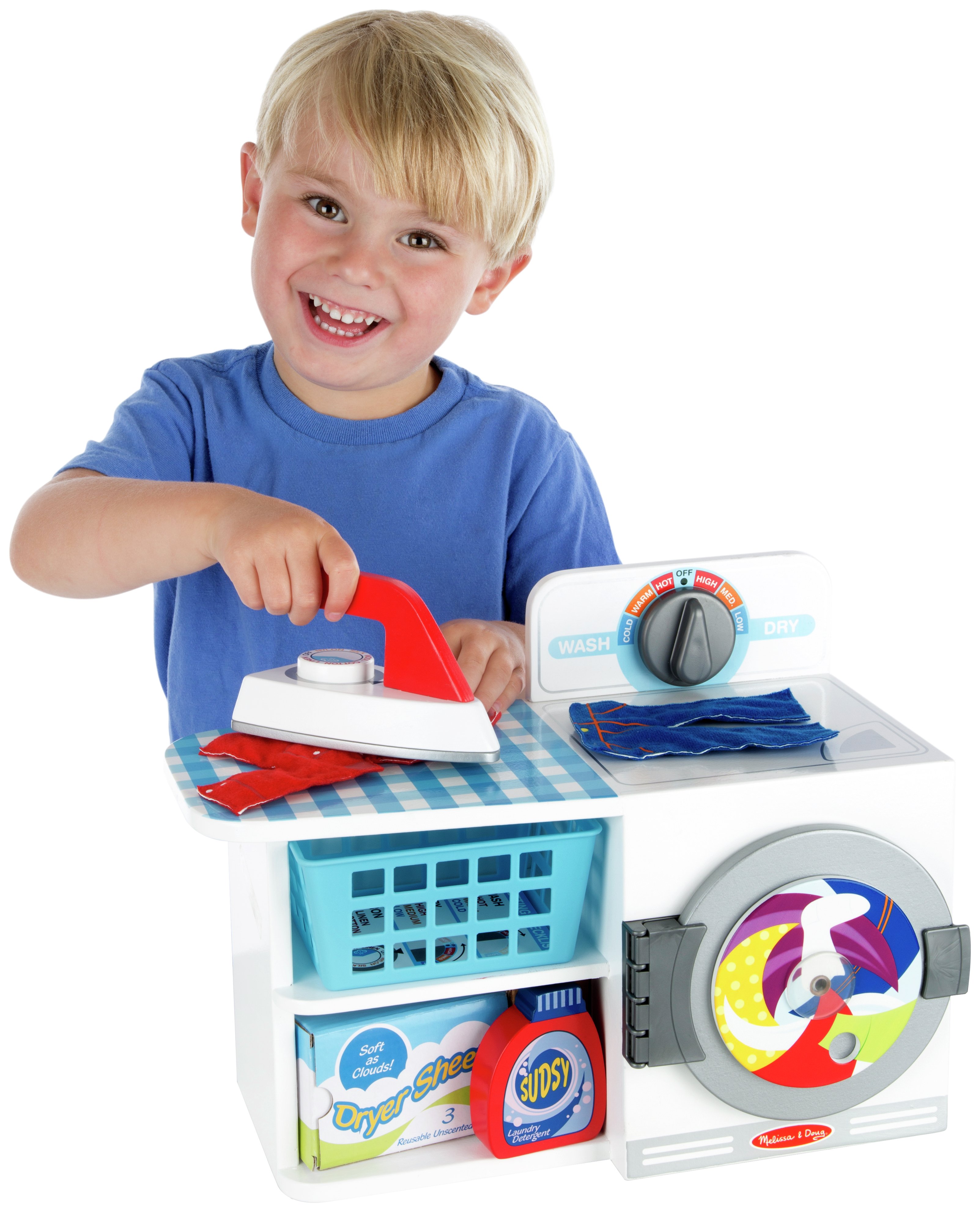 Melissa & doug Wash, Dry & Iron Play Set