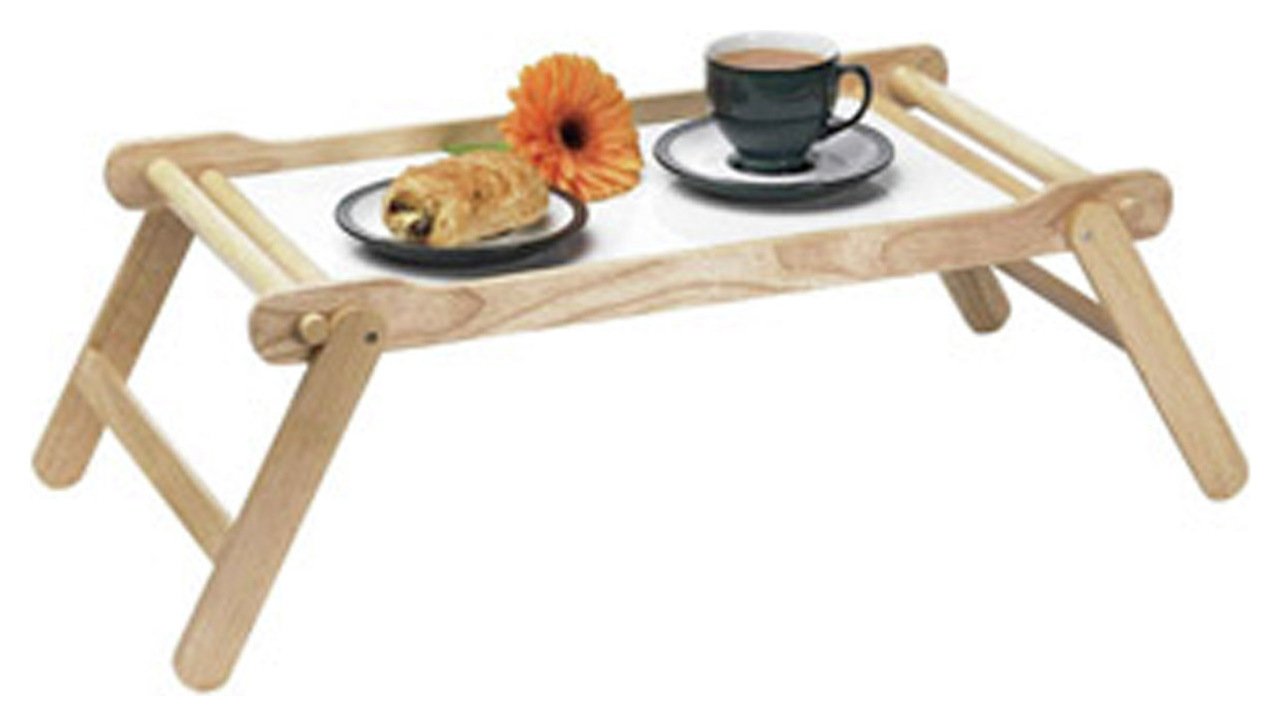 Zodiac Wooden Serving Tray with Folding Legs