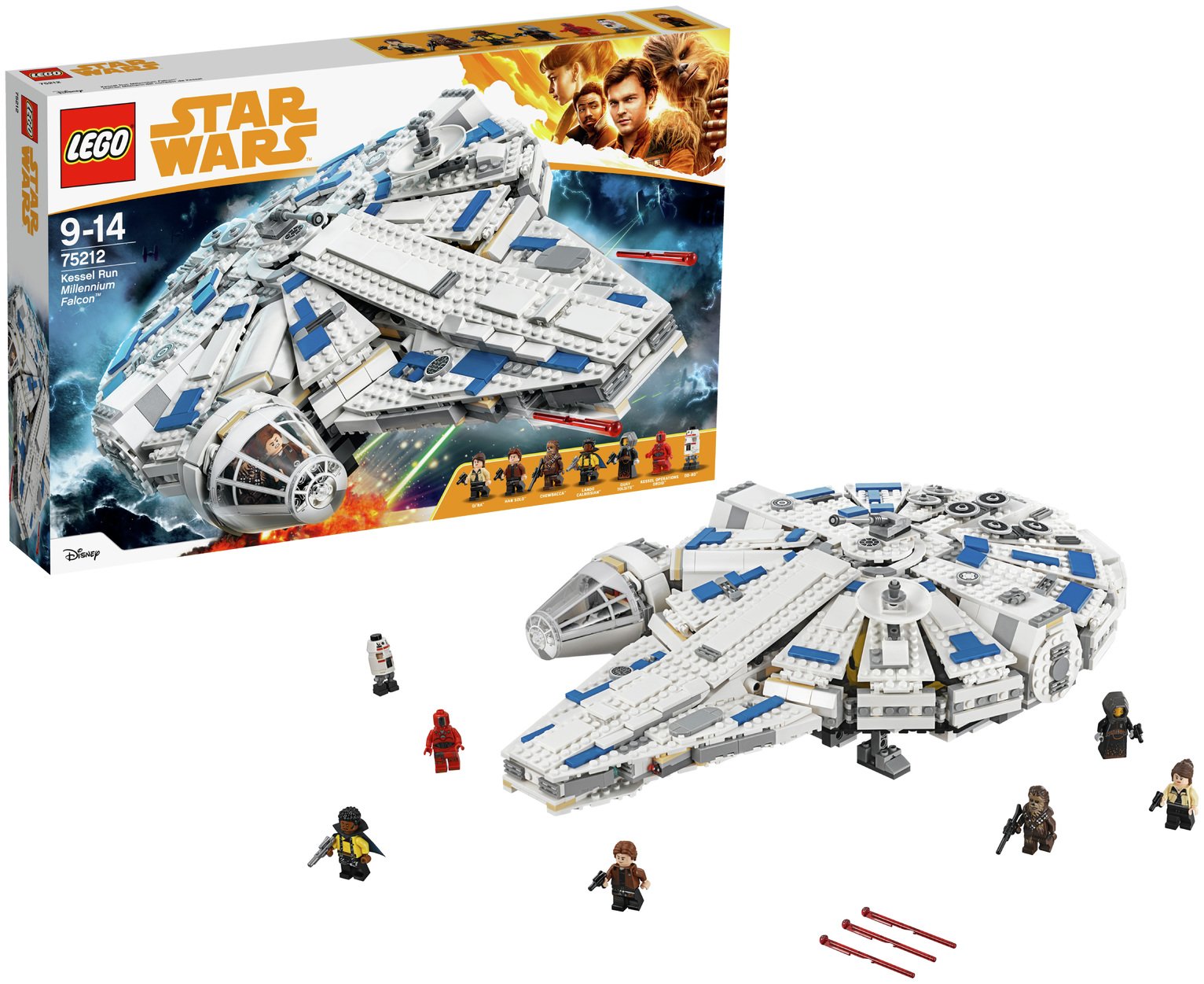 LEGO Star Wars Kessel Run Millennium Falcon Toy - 75212