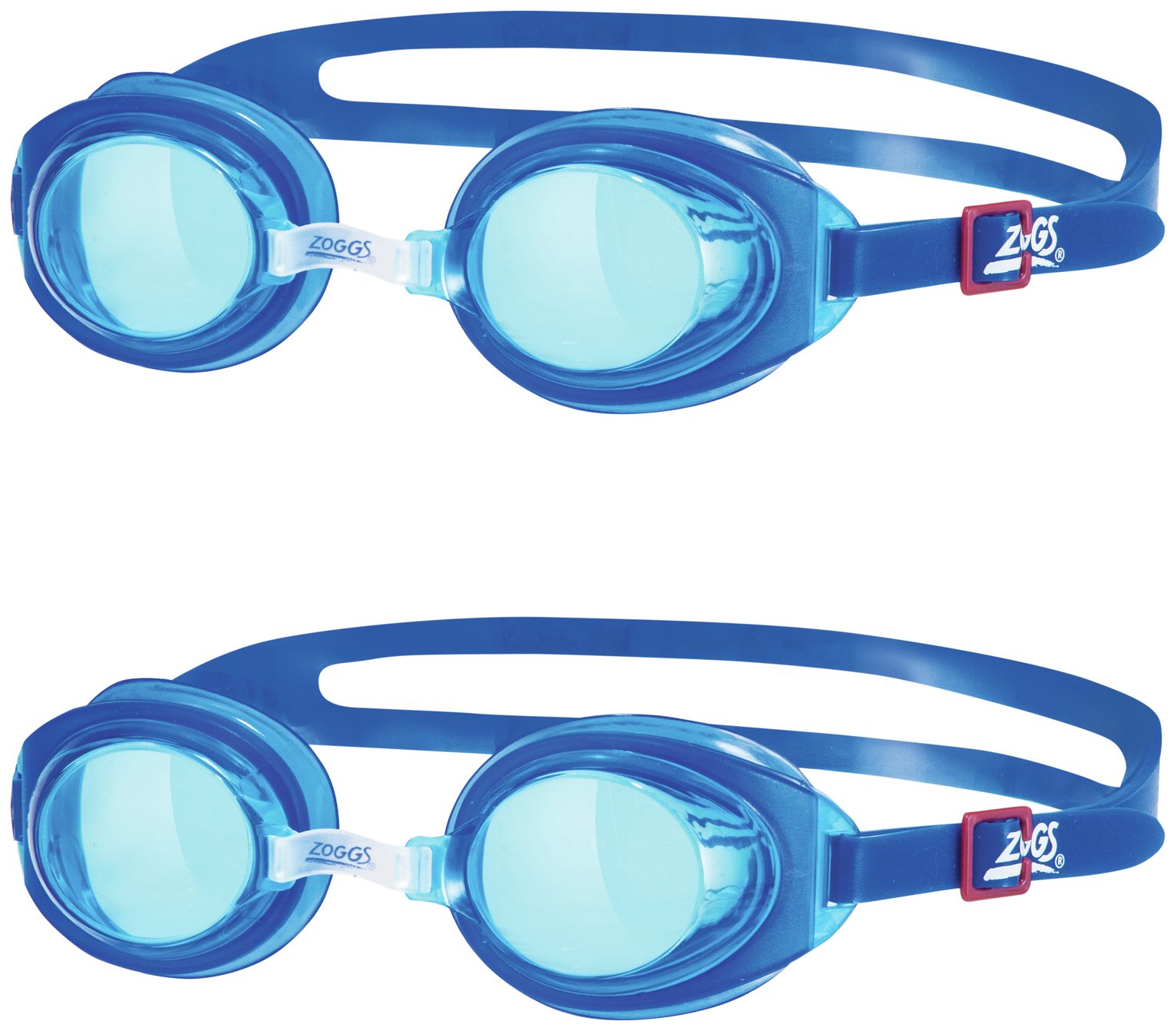Zoggs Pack of 2 Junior Ripper Goggles - Blue