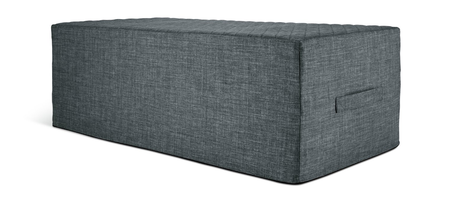 Argos Home Prim Fabric Double Ottoman Bed Review