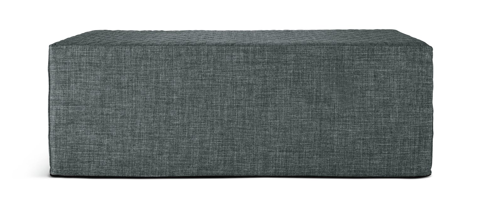 Argos Home Prim Fabric Double Ottoman Bed Review