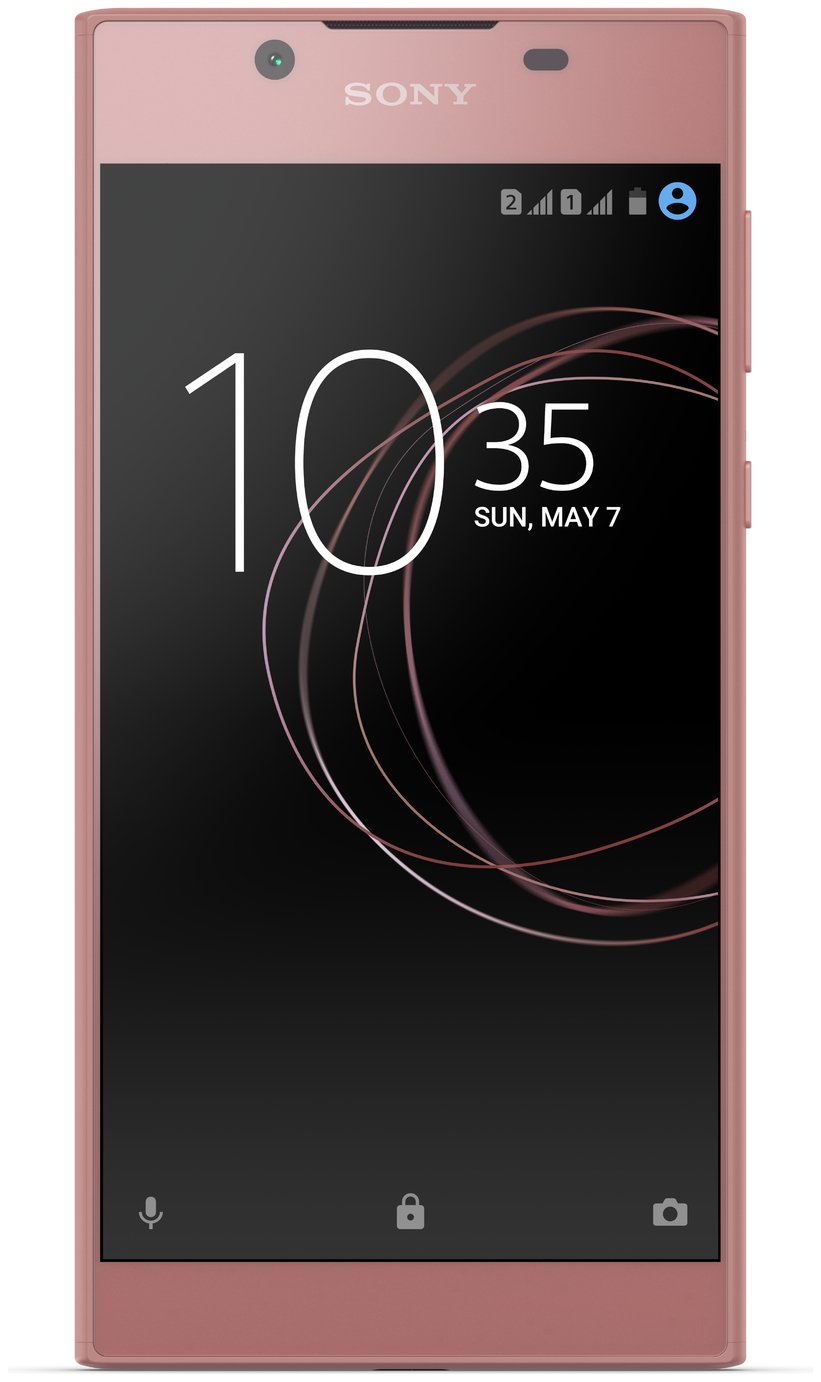 SIM Free Sony Xperia L1 16GB Mobile Phone - Rose Gold