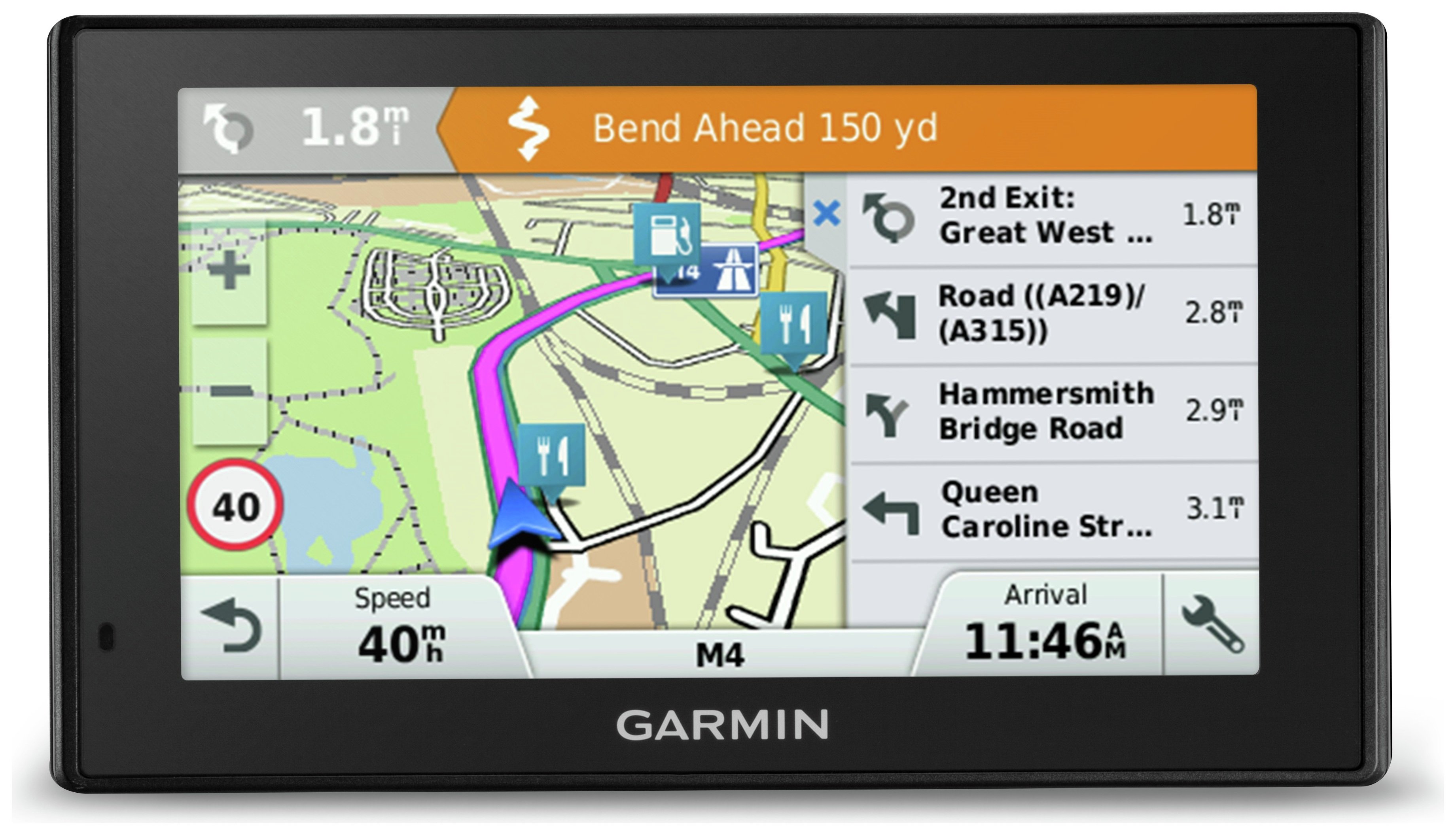 Garmin DriveSmart 51LMT-D Sat Nav Uk Maps & Digital Traffic