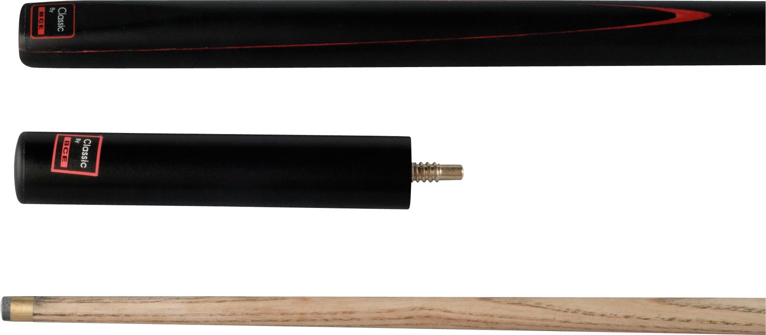 Classic by BCE 3 Piece Ash Snooker Cue with Extension.