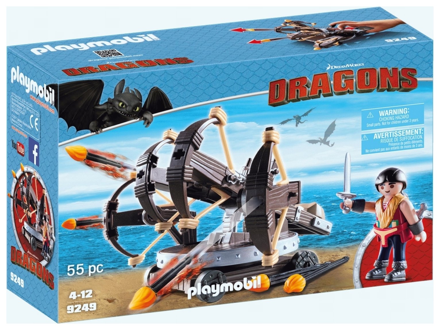 DreamWorks Dragons 9429 Eret & 4 Shot Ballista by Playmobil review