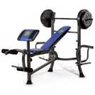 Buy Marcy Starter Bench 36kg Weight Set Weight benches Argos