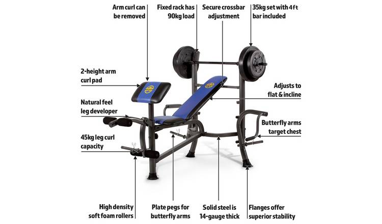 Marcy starter bench new arrivals