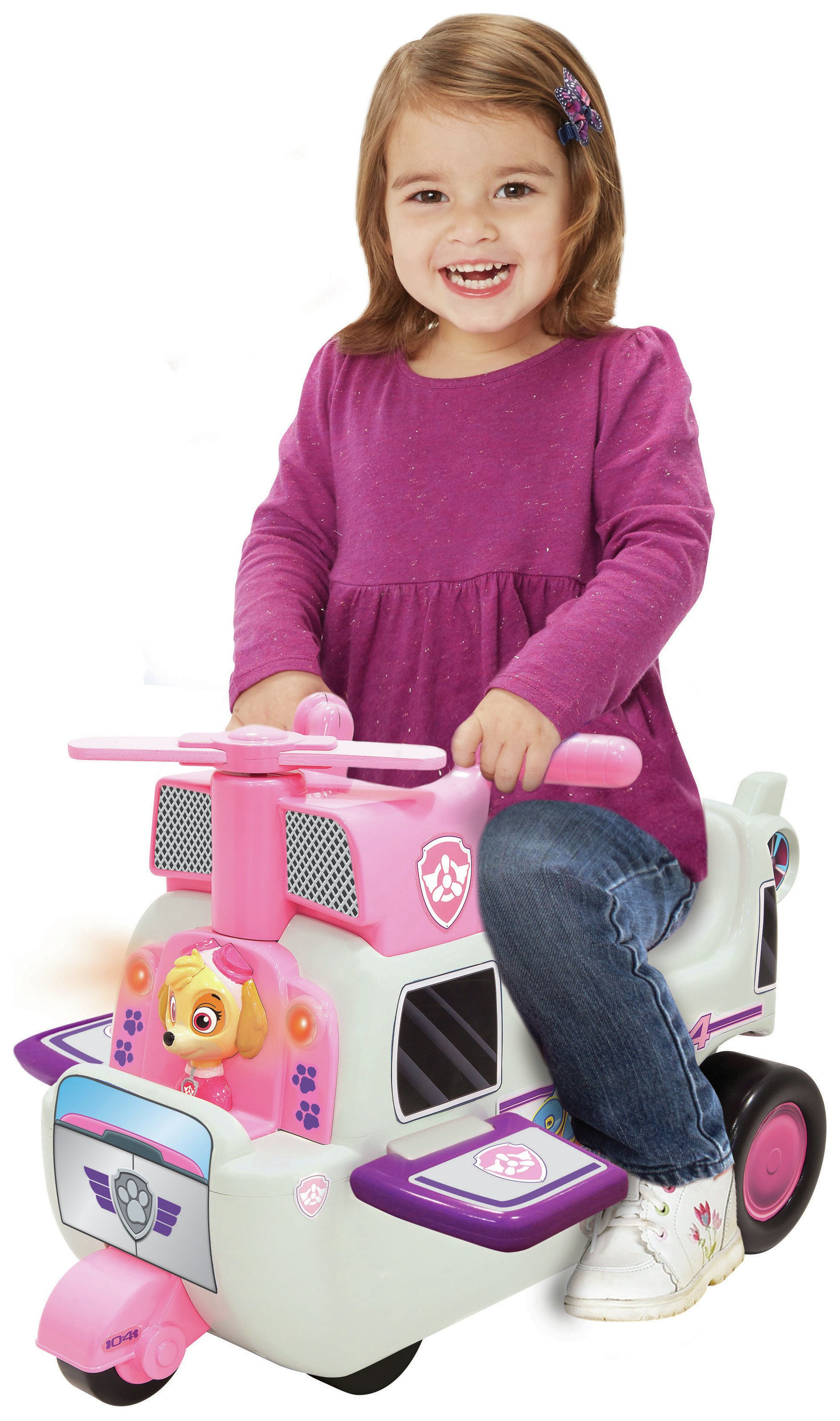 Paw patrol skye ride best sale on toy