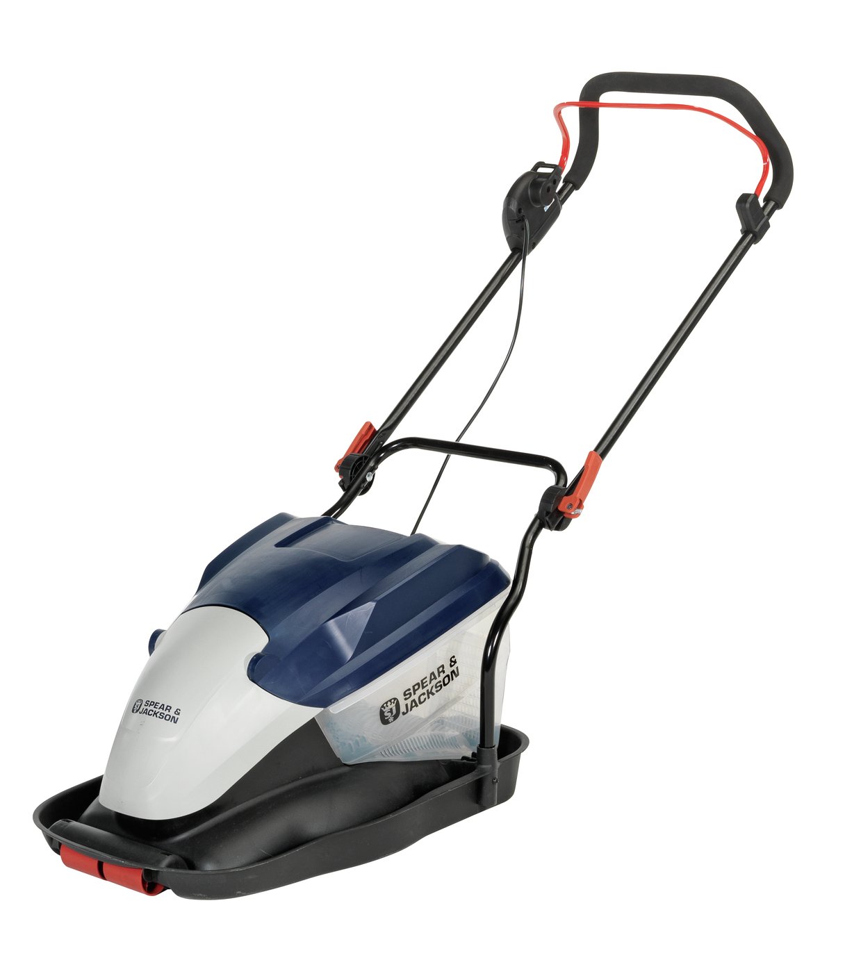 Spear & Jackson 36cm Hover Collect Lawnmower - 1800W