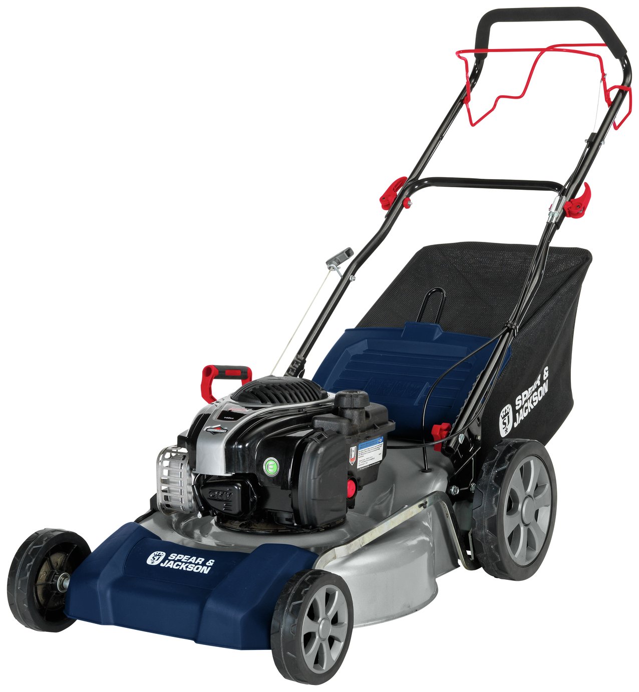 Spear Jackson 48cm Self Propelled Petrol Lawnmower 140cc