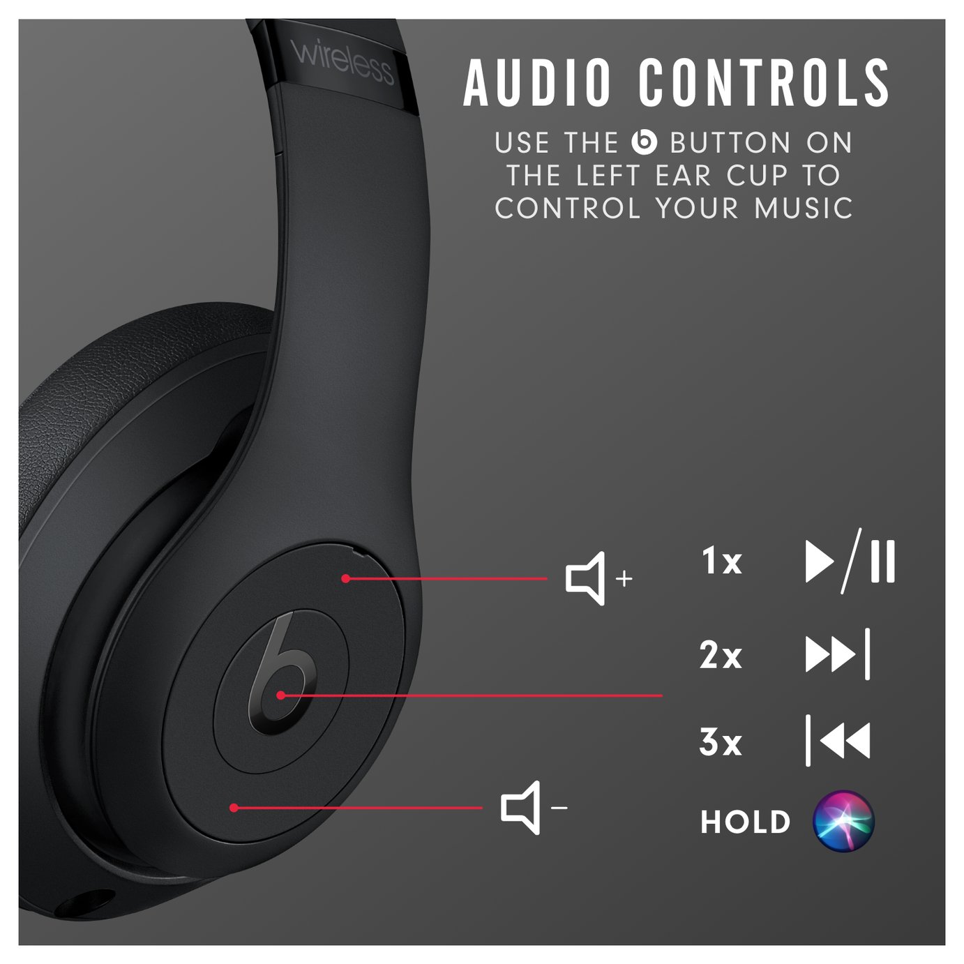 Beats by Dre Studio 3 Wireless OverEar Headphones Black Reviews