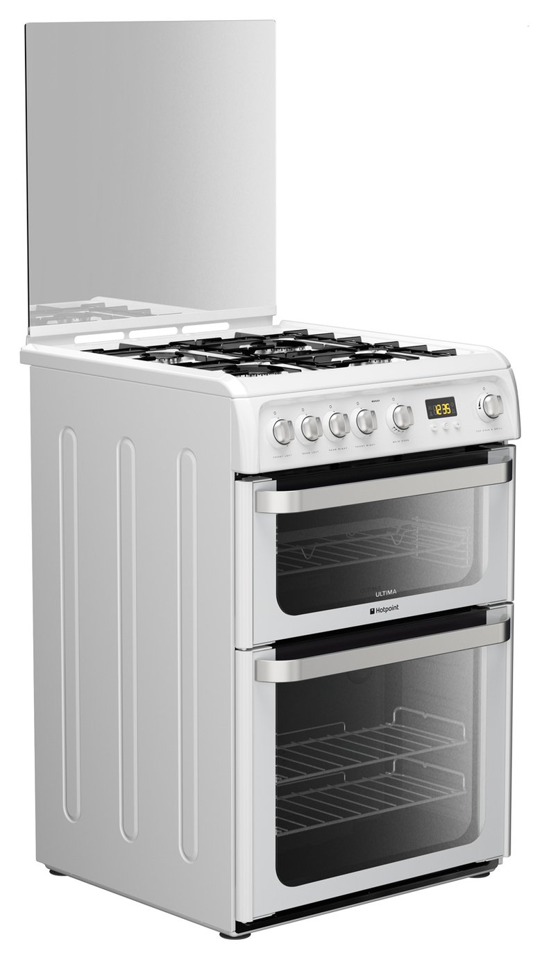 Hotpoint HUG61P 60cm Double Oven Gas Cooker Review