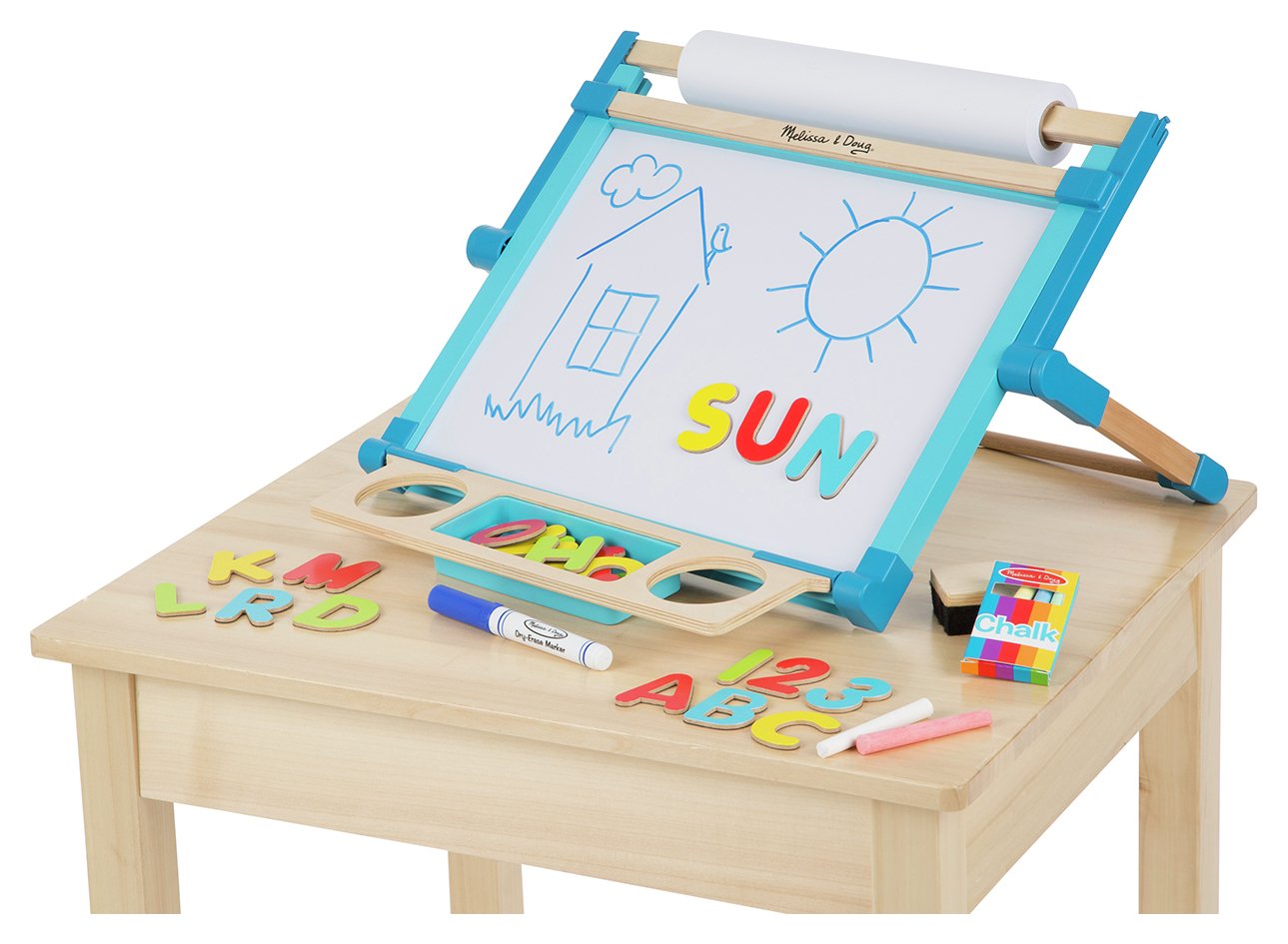 Melissa & doug Double-Sided Tabletop Easel review