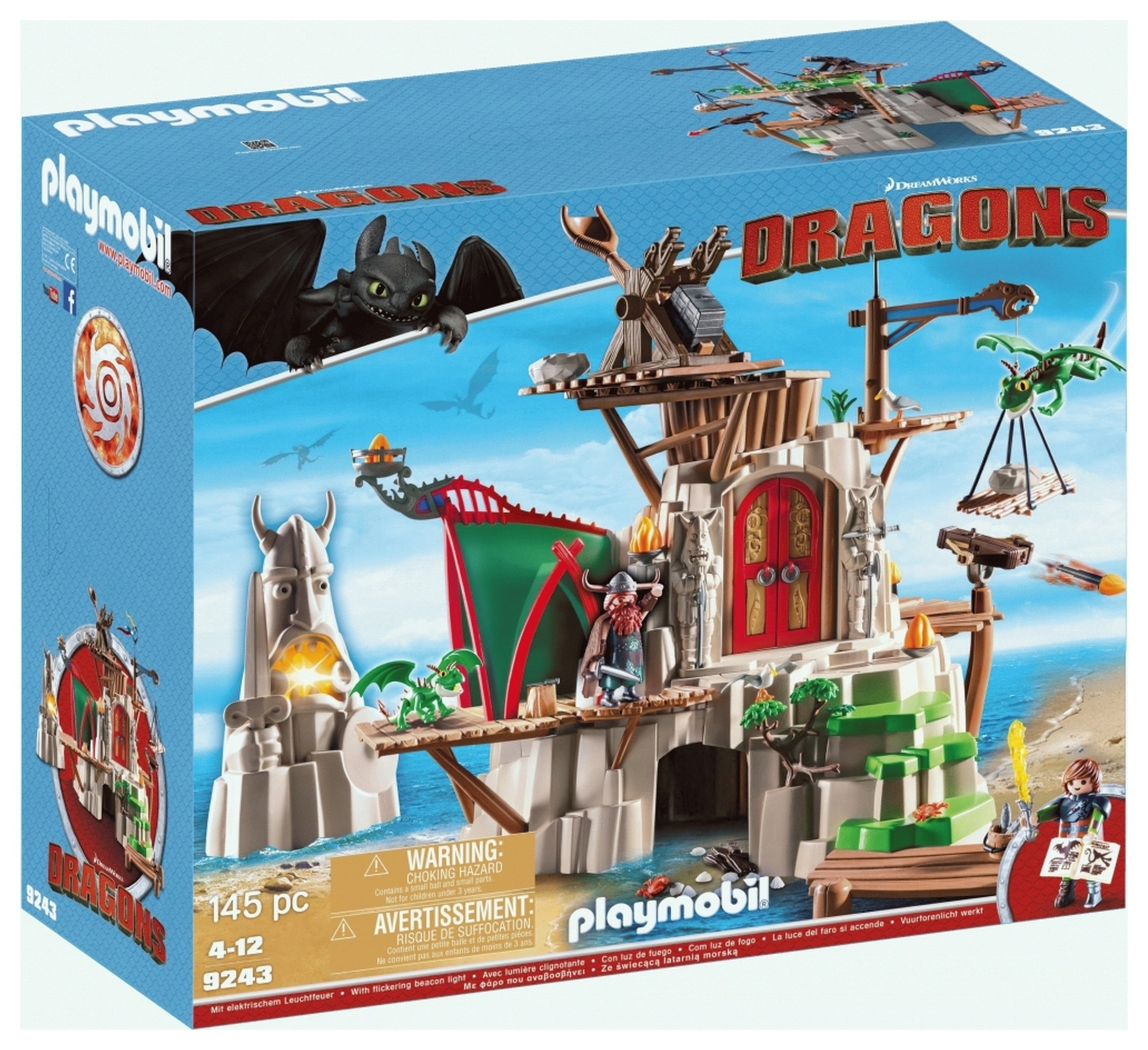 DreamWorks Dragons 9243 Berk Island Fortress by Playmobil review