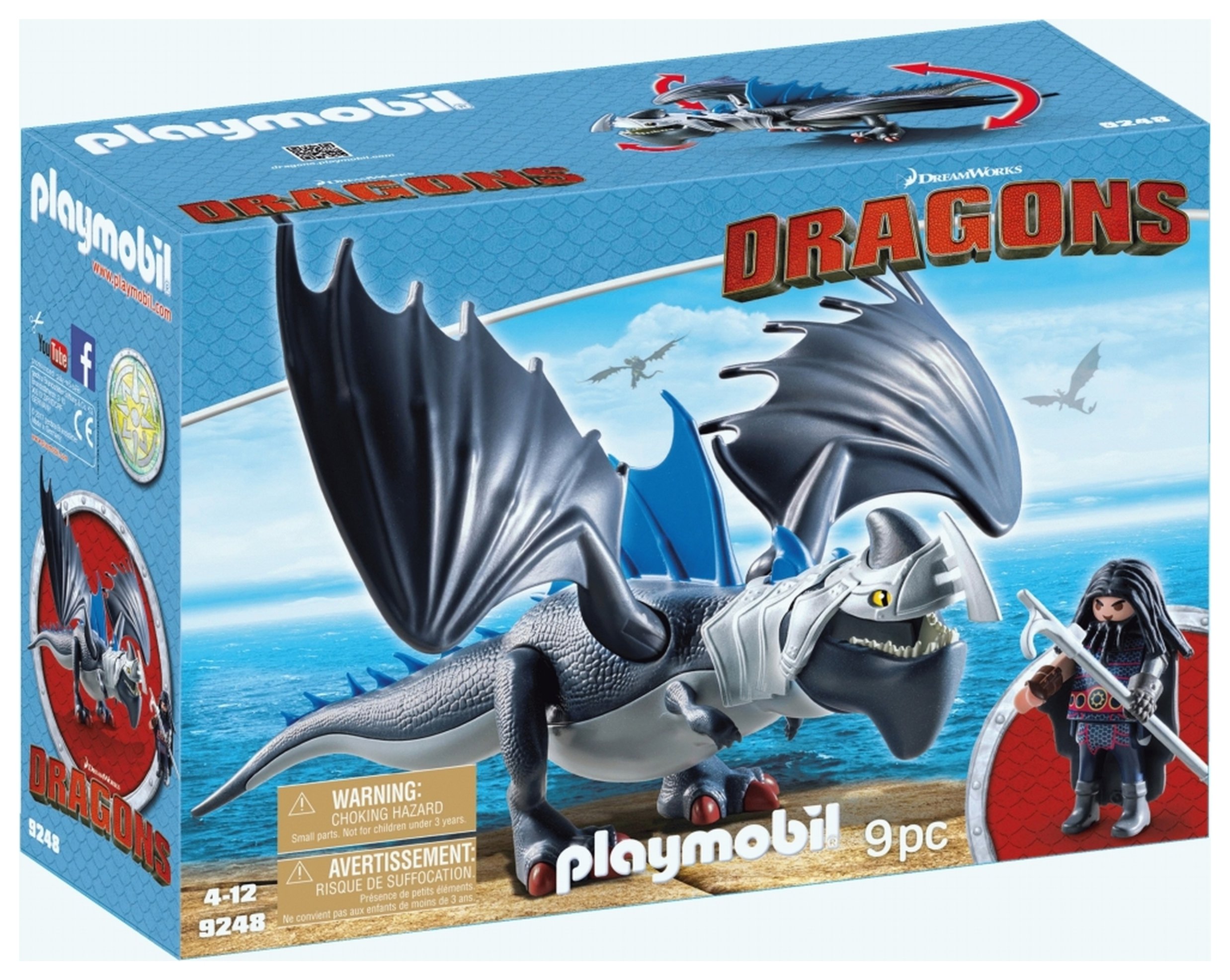 DreamWorks Dragons¬© 9248 Drago & Thunderclaw by Playmobil review