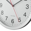 Buy Argos Home Radio Controlled Wall Clock - Silver | Clocks | Argos