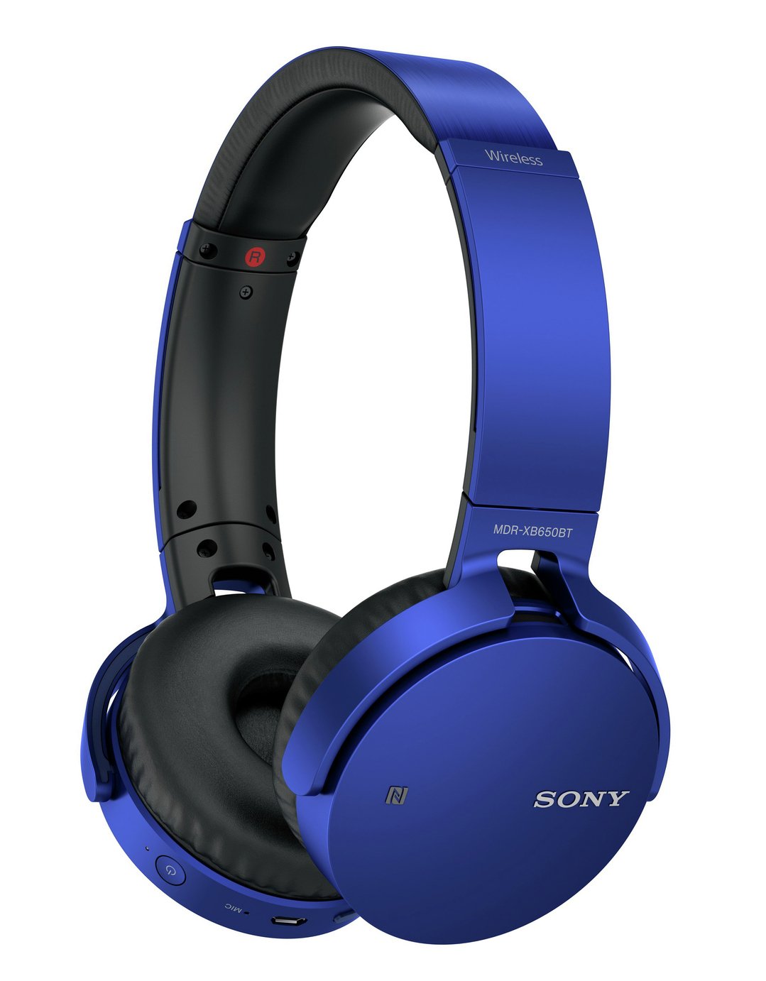 Sony MDR-XB650BT On-Ear Headphones - Blue