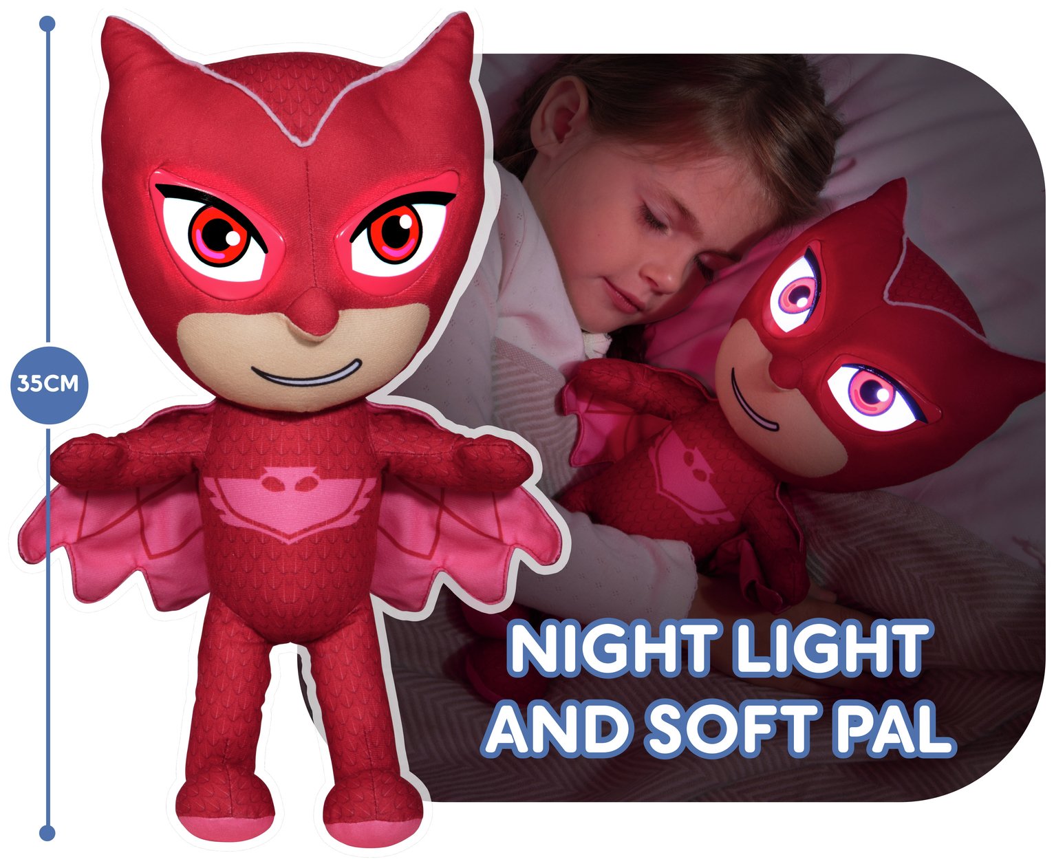 PJ Masks Owlette GoGlow Pal Reviews