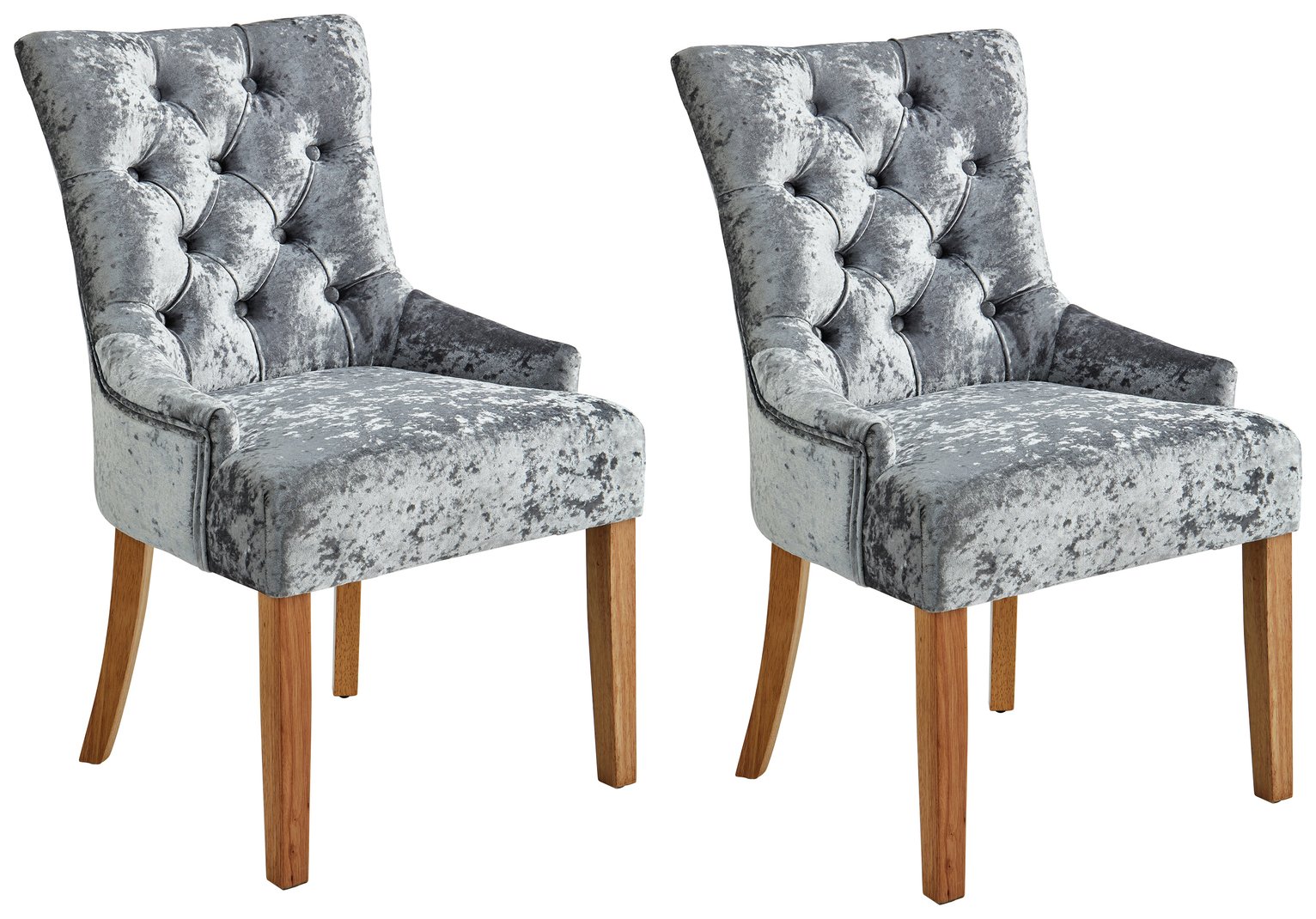 Argos Home Cherwell Pair of Velvet Chairs review