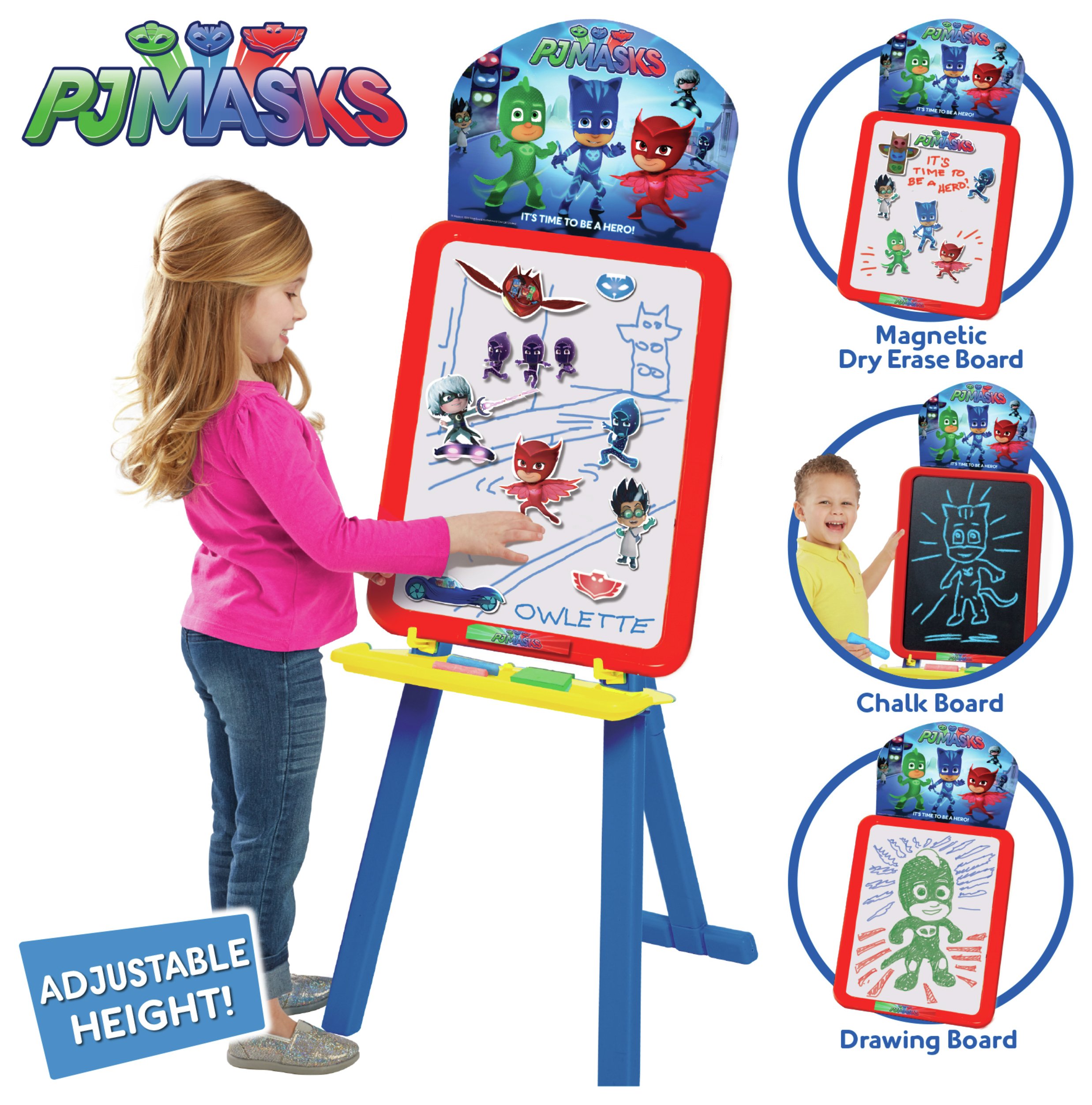 PJ Masks Double-Sided Easel