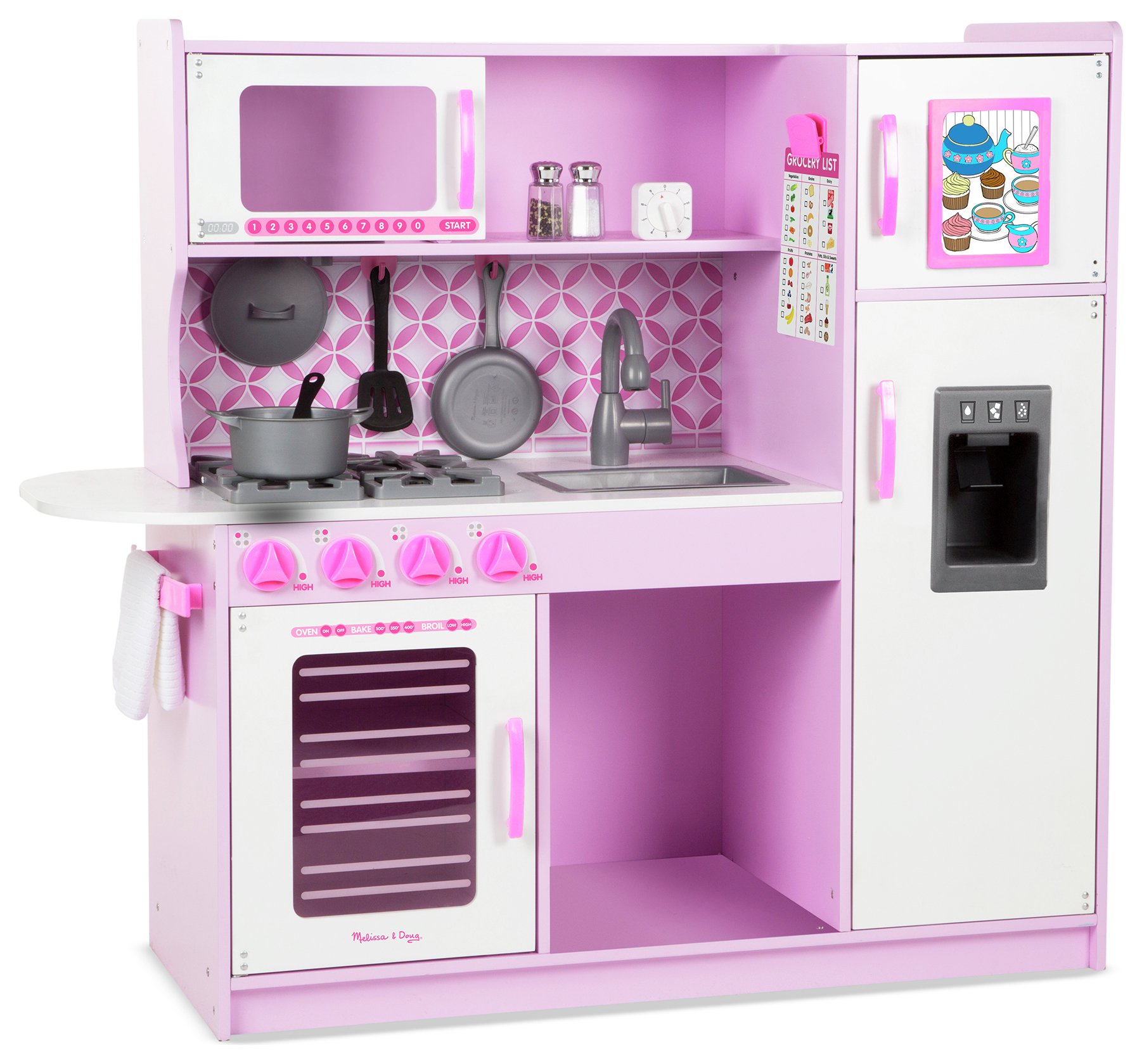 melissa & doug kitchen furniture set