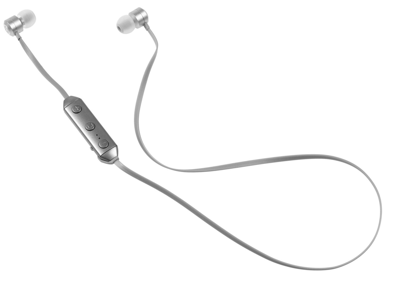 KitSound Ribbons Wireless In-Ear Headphones - Silver