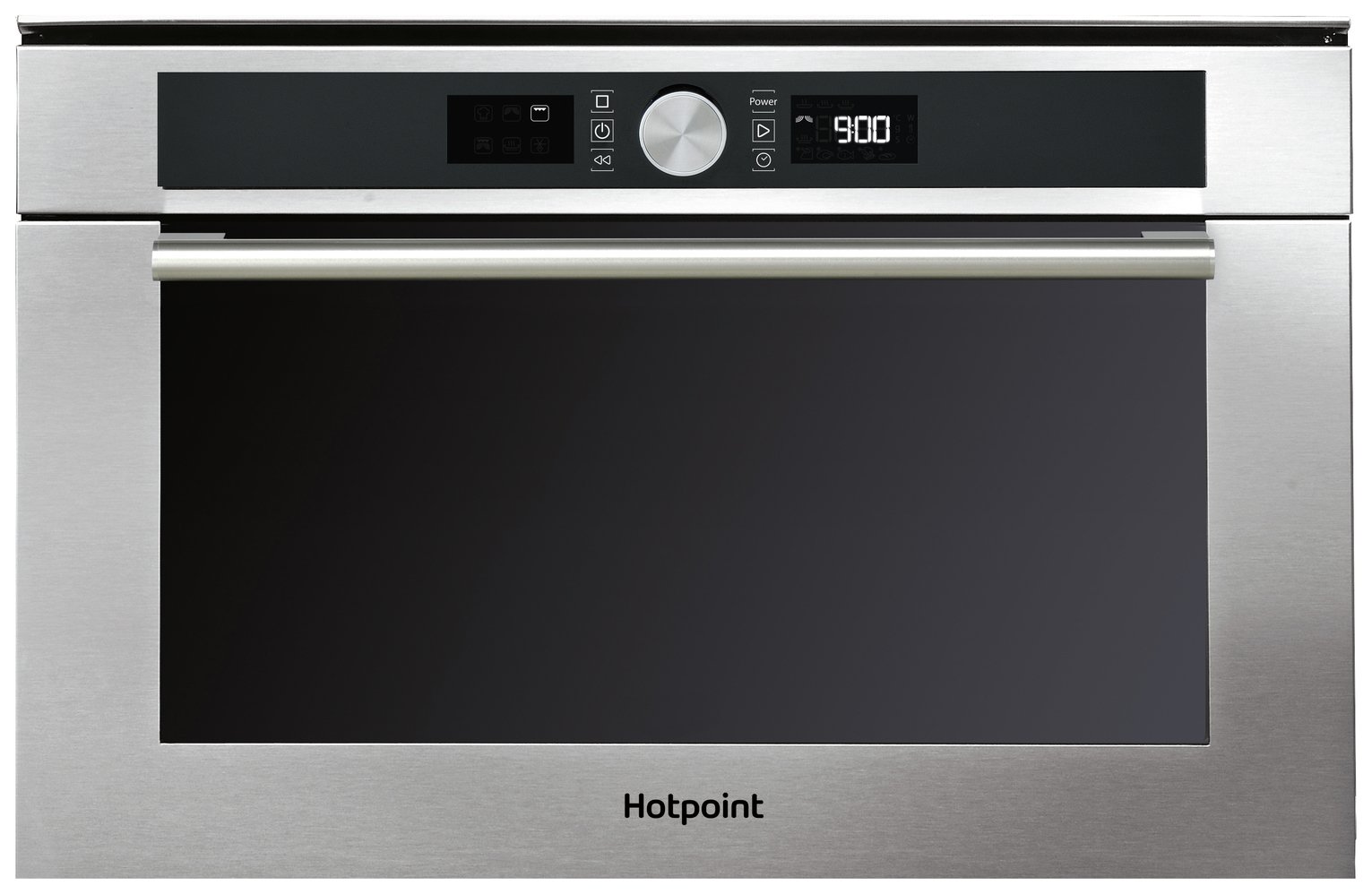Hotpoint MD454 IX H 1000W Microwave - Silver