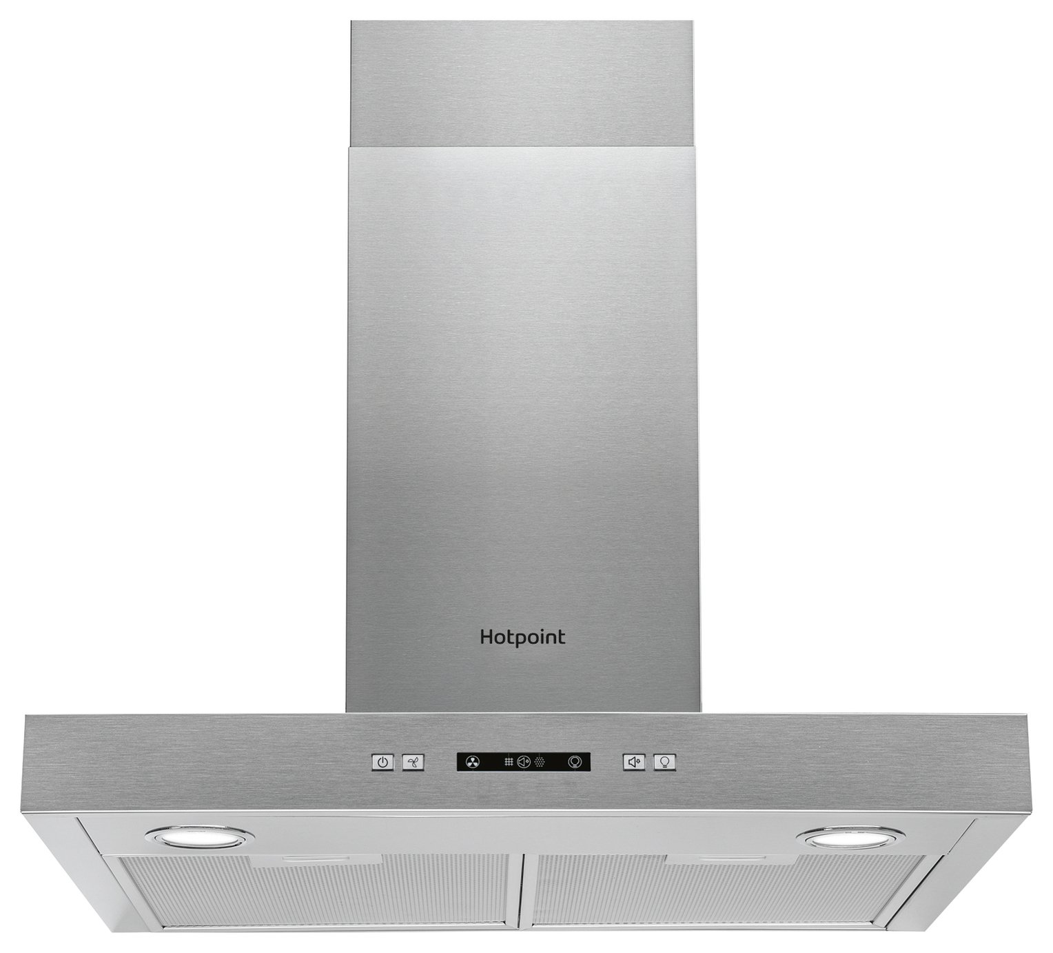 Hotpoint PHBS67FLLIX 60cm Cooker Hood - Stainless Steel