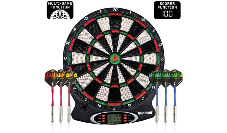 Buy Winmau Softip Electronic Dartboard, Scorer & Sets Darts | Dartboards and dart cabinets | Argos