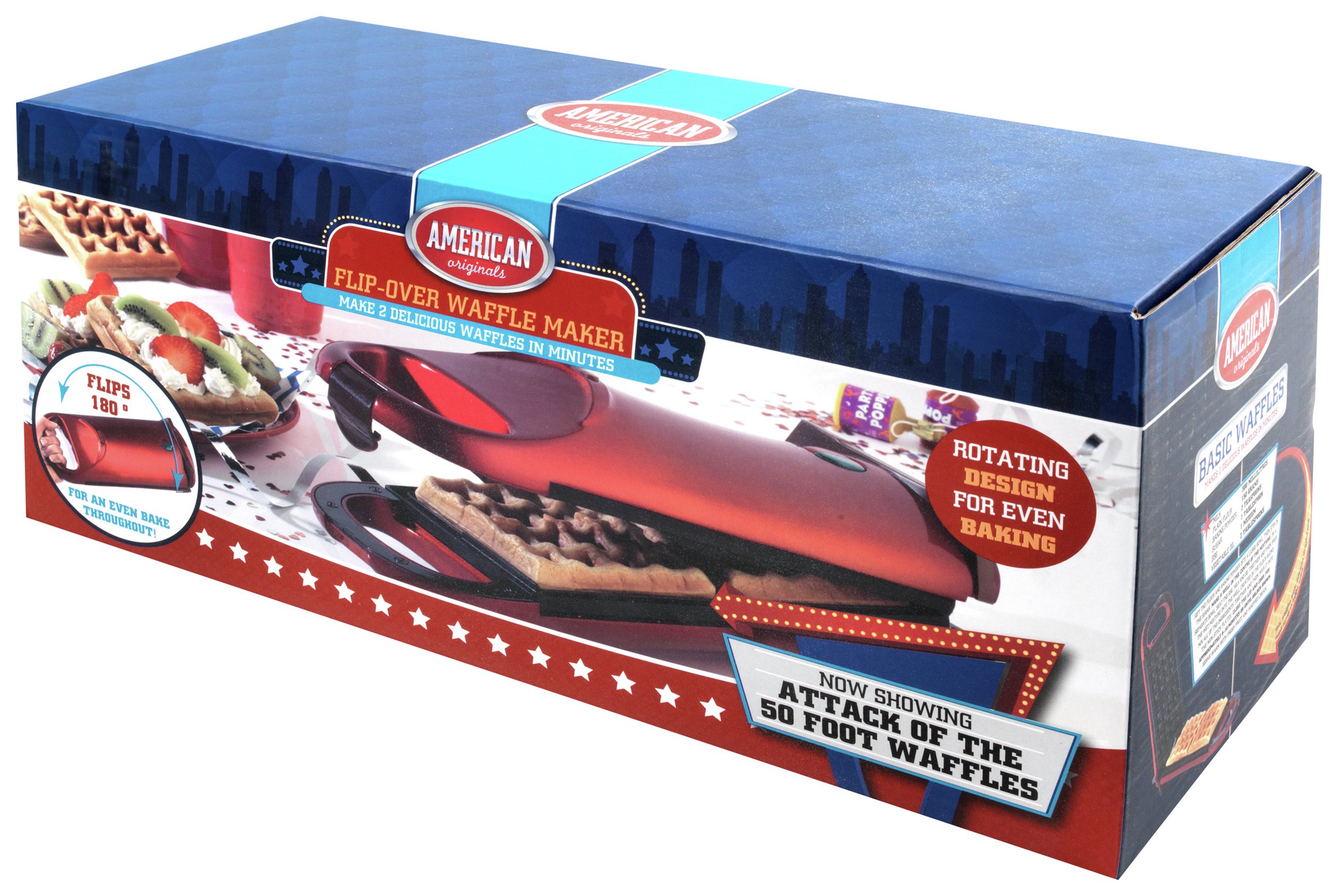 American Originals Flip Over Waffle Maker Reviews