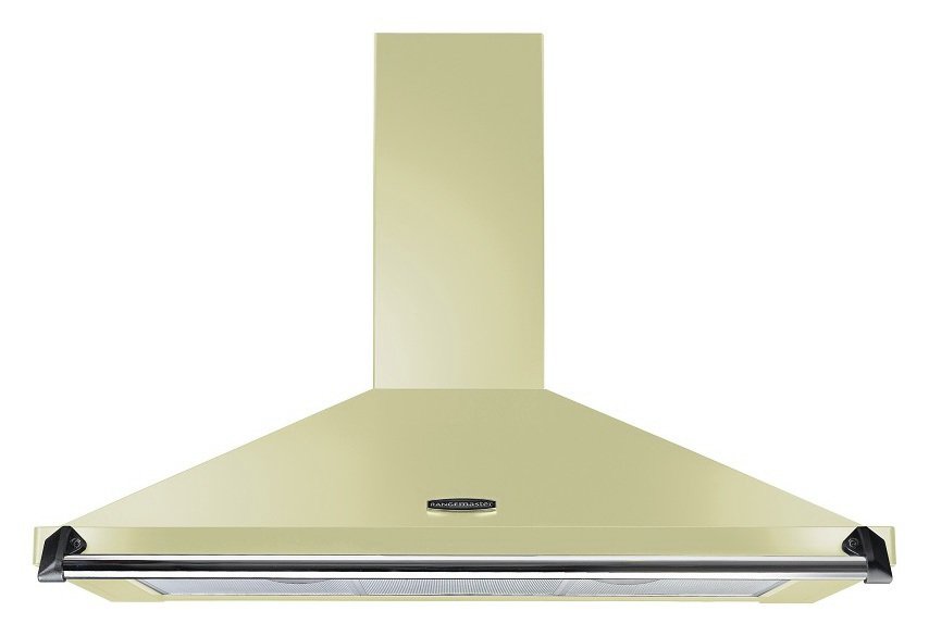 Rangemaster Classic 90cm Cooker Hood - Cream Chrome