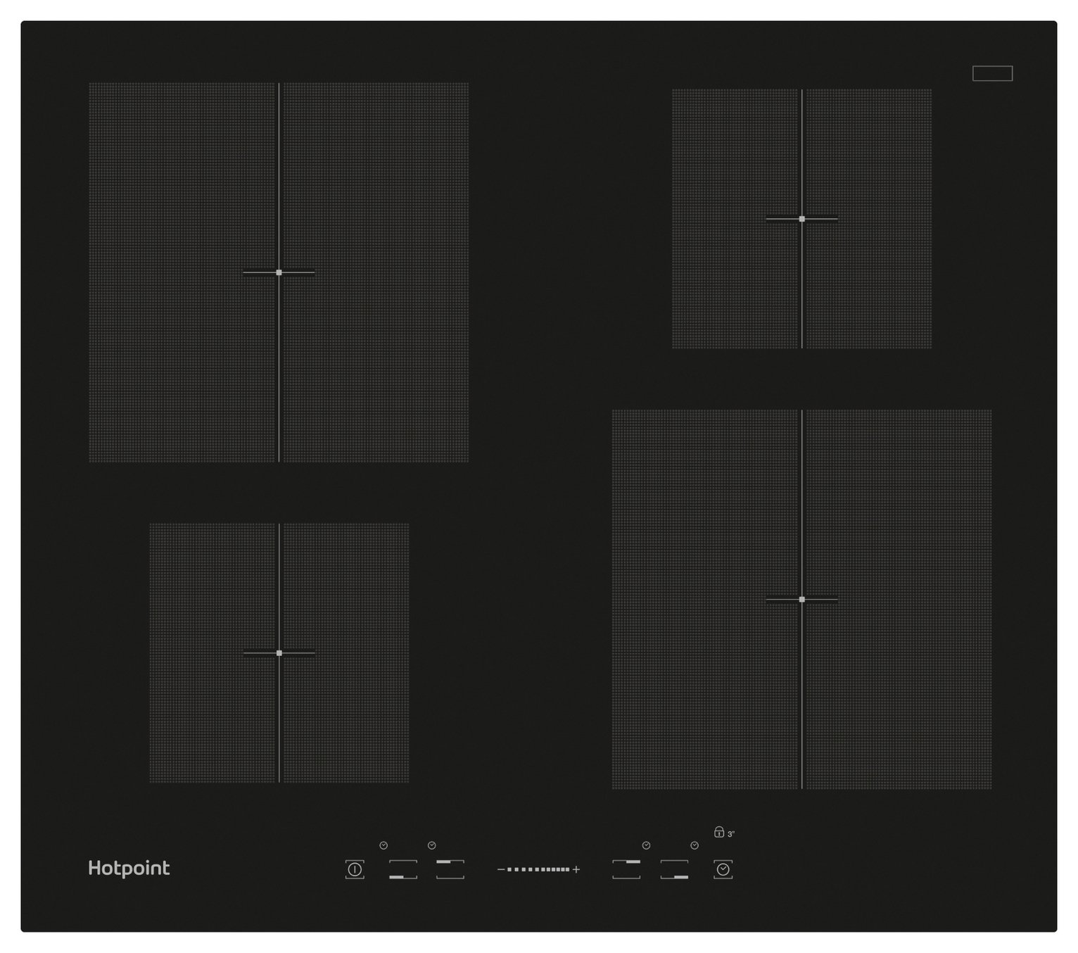 Hotpoint CIS640B Electric Induction Hob - Black