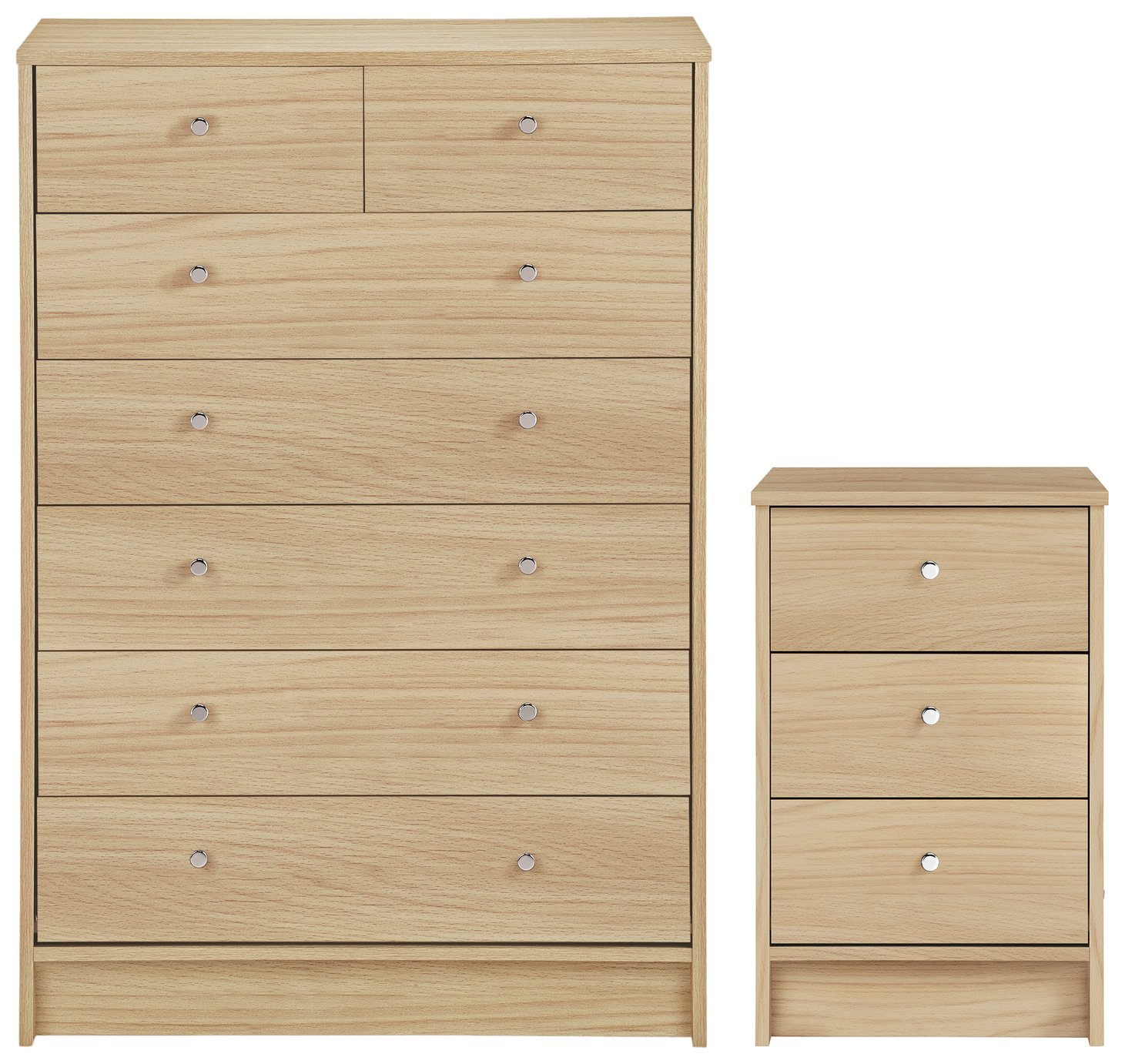 Argos Home Malibu Bedside & 5+2 Drawer Set Review