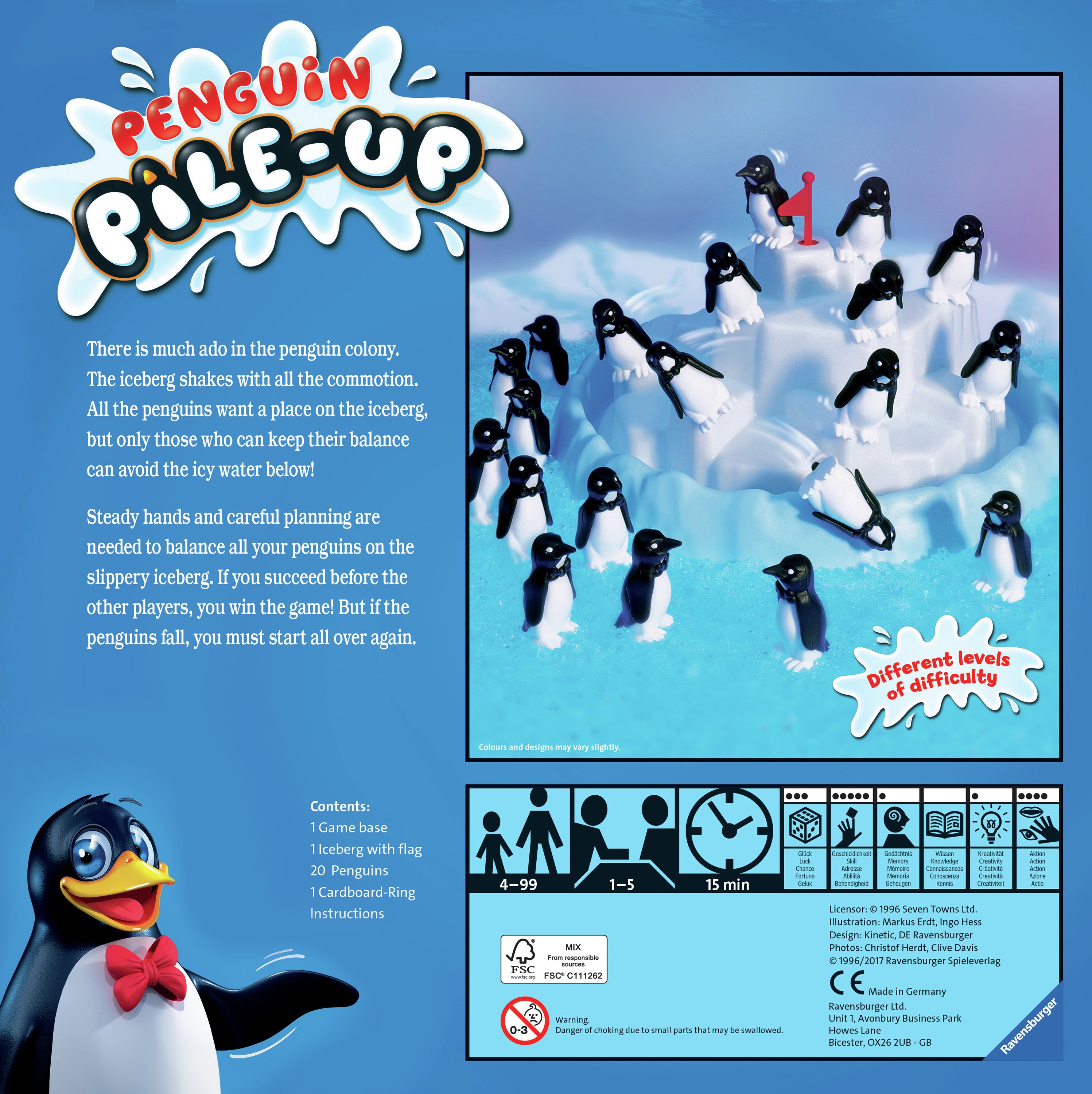Ravensburger Penguin Pile Up Game. Reviews