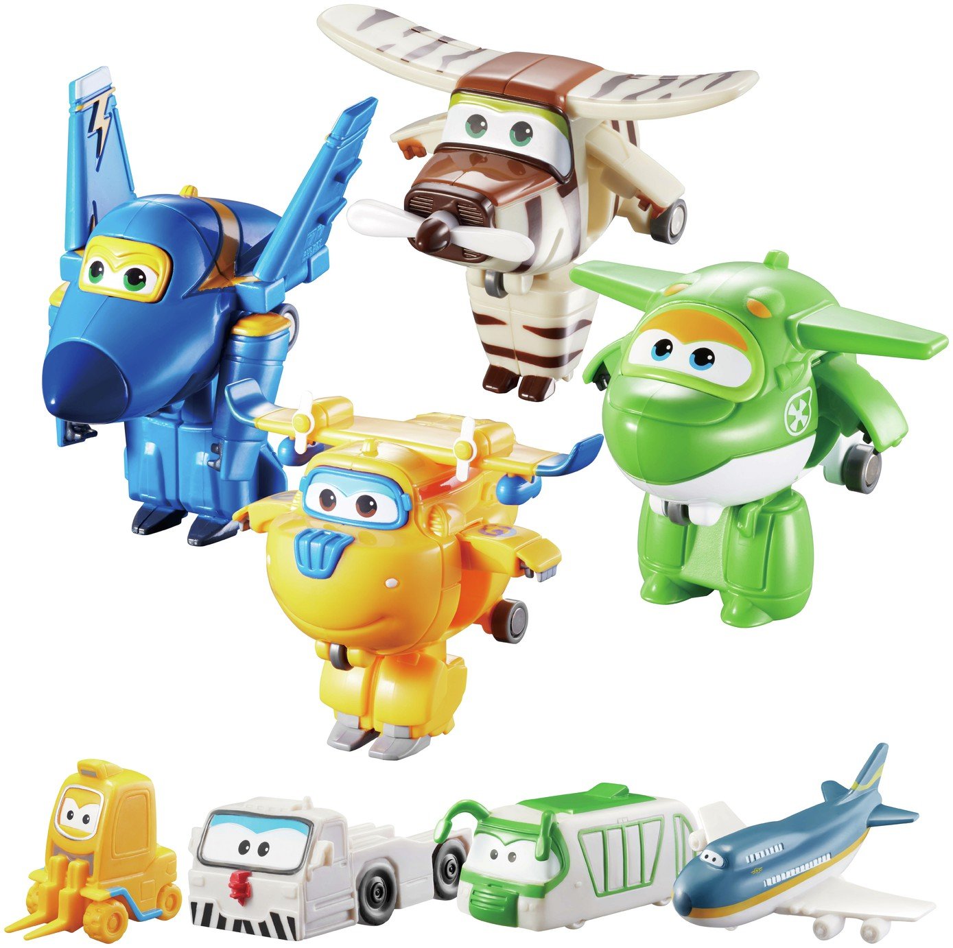 Super Wings World Airport Crew -Jerome, Donnie, Bello, Mira review