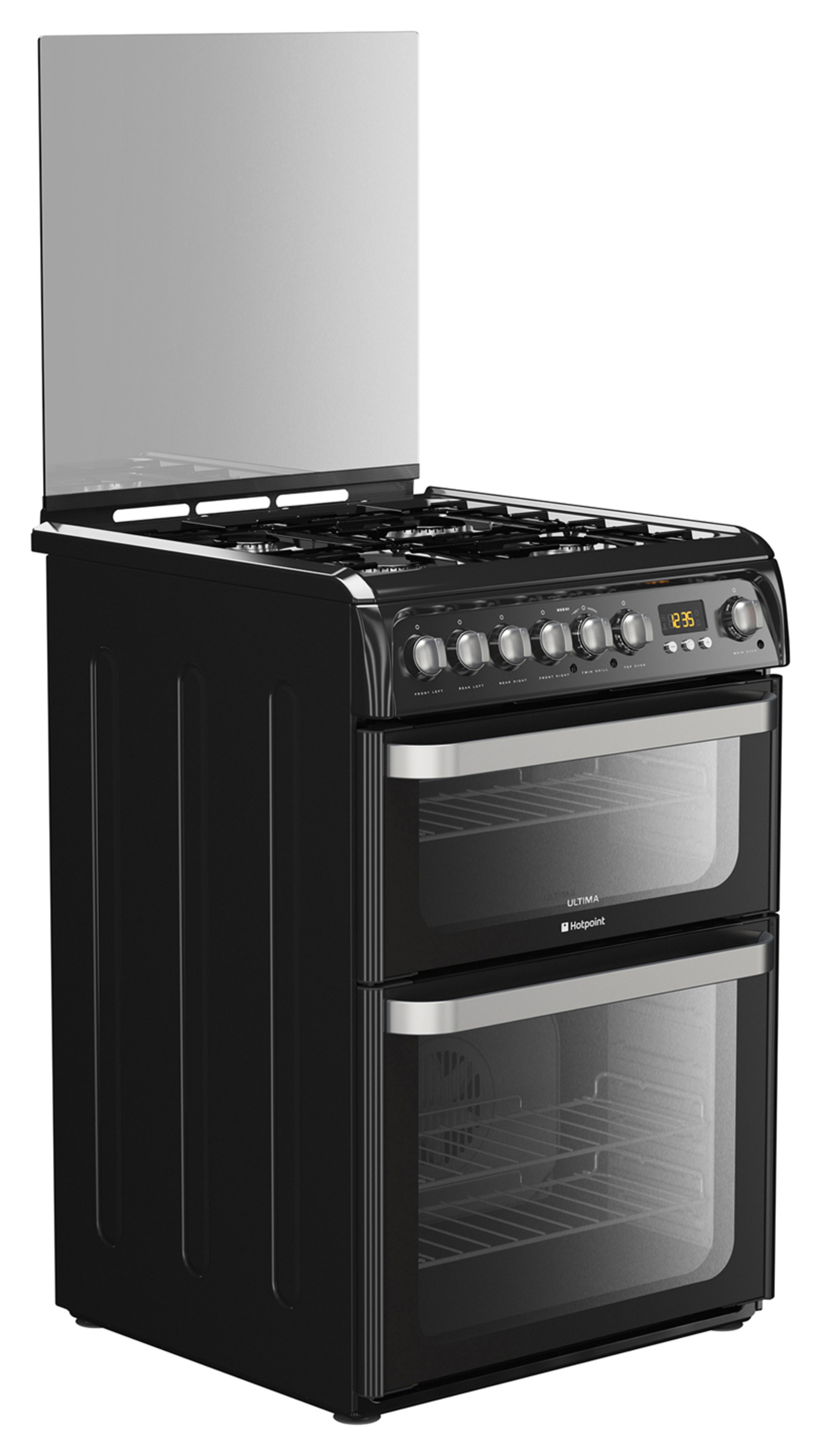 Hotpoint HUD61KS Double Dual Fuel Cooker Reviews