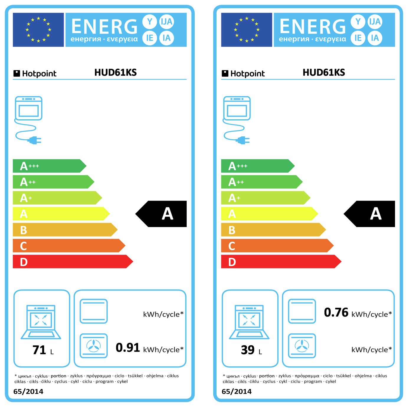 Hotpoint HUD61KS Double Dual Fuel Cooker Reviews