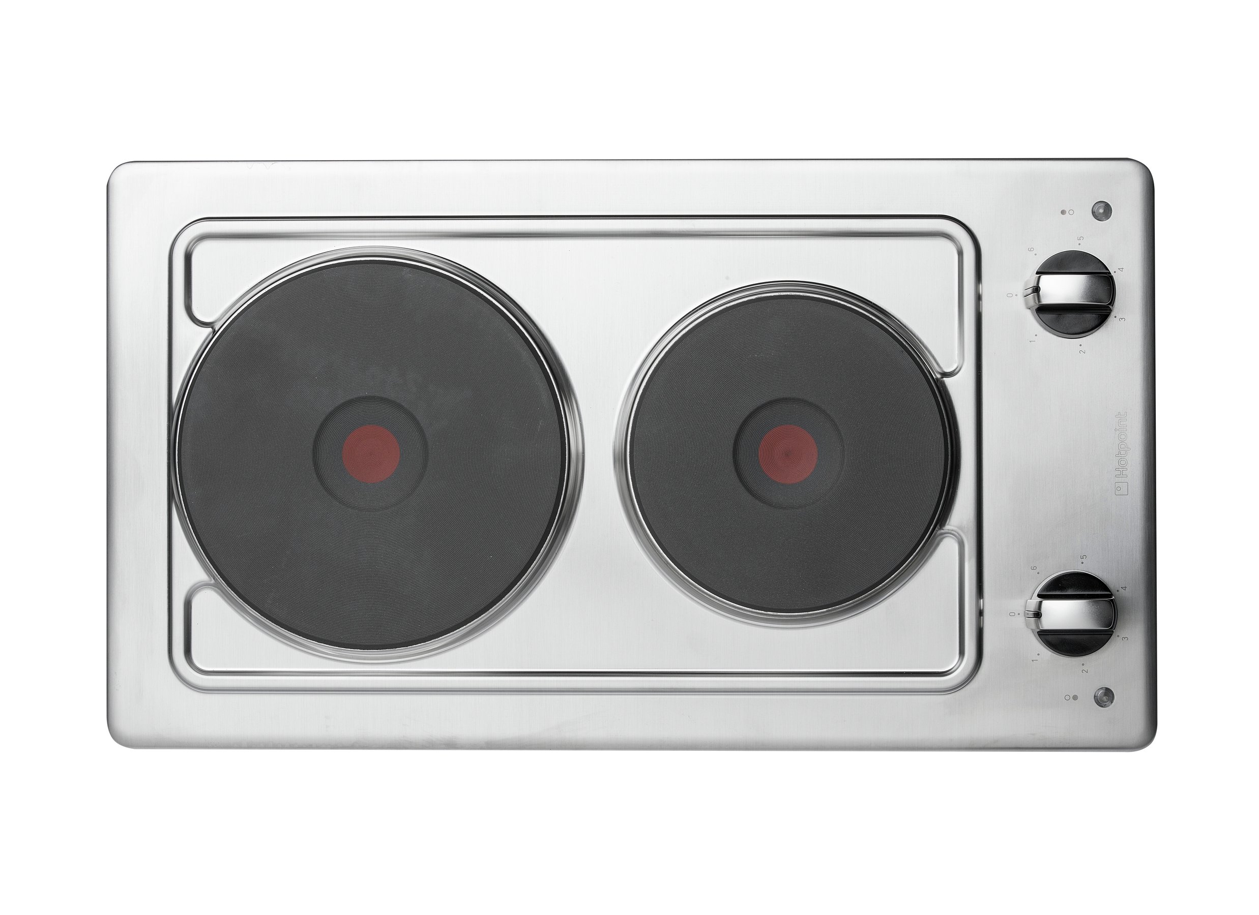 Hotpoint E320SKIX Solid Plate Electric Hob - Stainless Steel