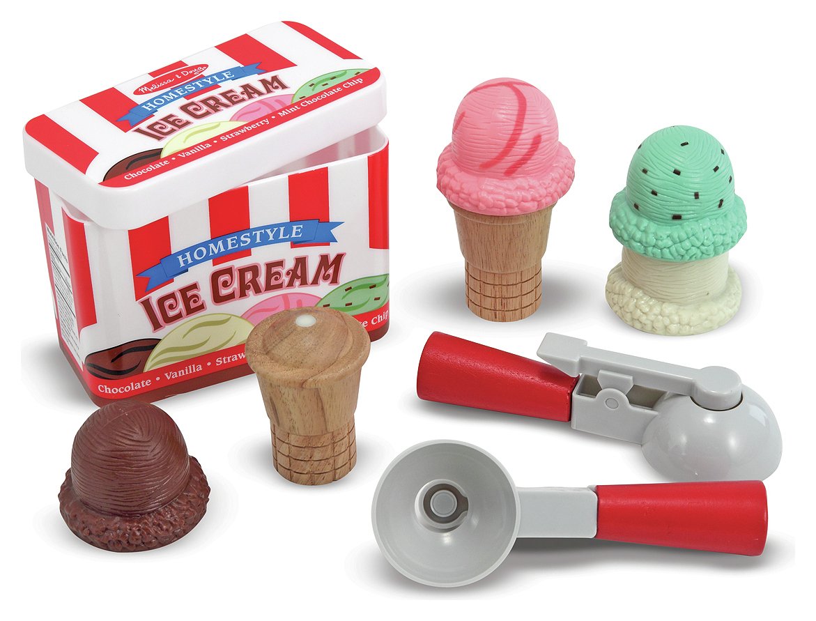 Melissa & doug Scoop & Stack Ice Cream Cone Set