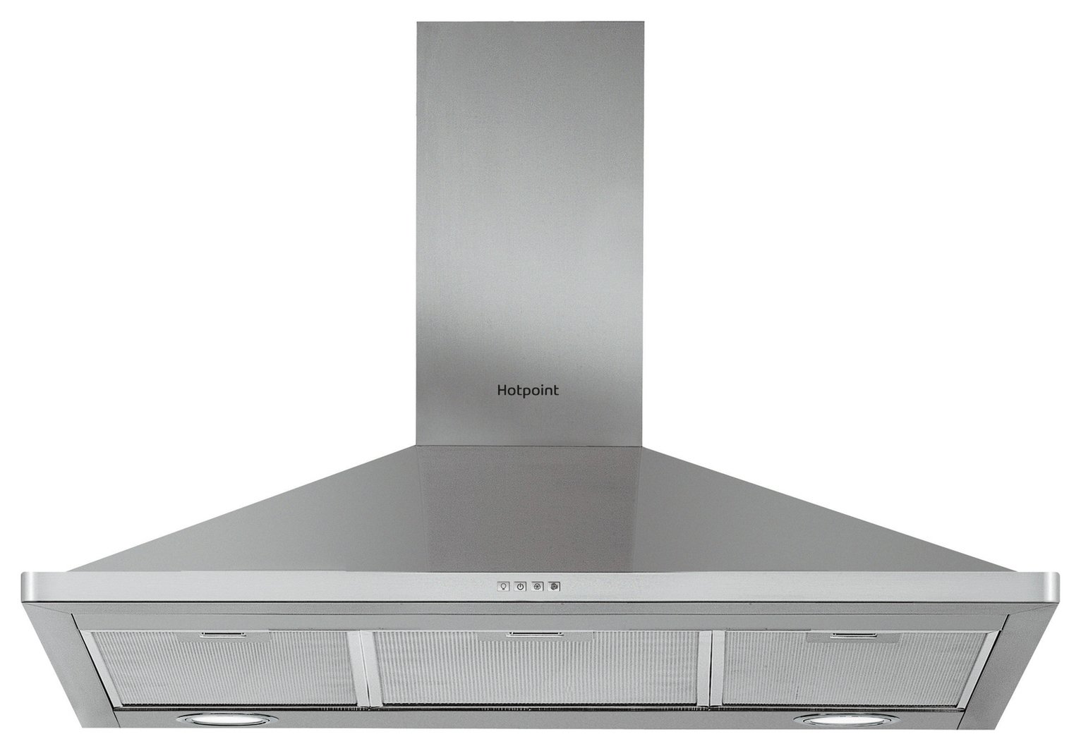 Hotpoint PHPN94FAMX 90cm Cooker Hood - Stainless Steel