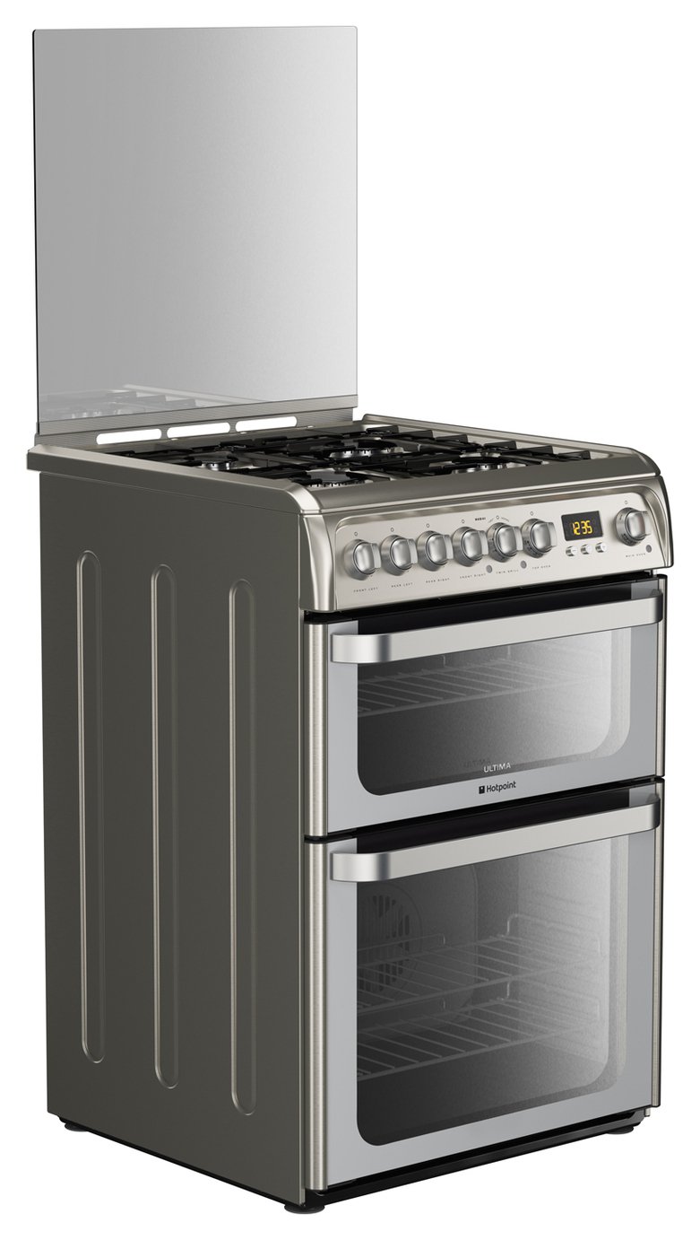 Hotpoint HUD61XS 60cm Double Oven Dual Fuel Cooker Review