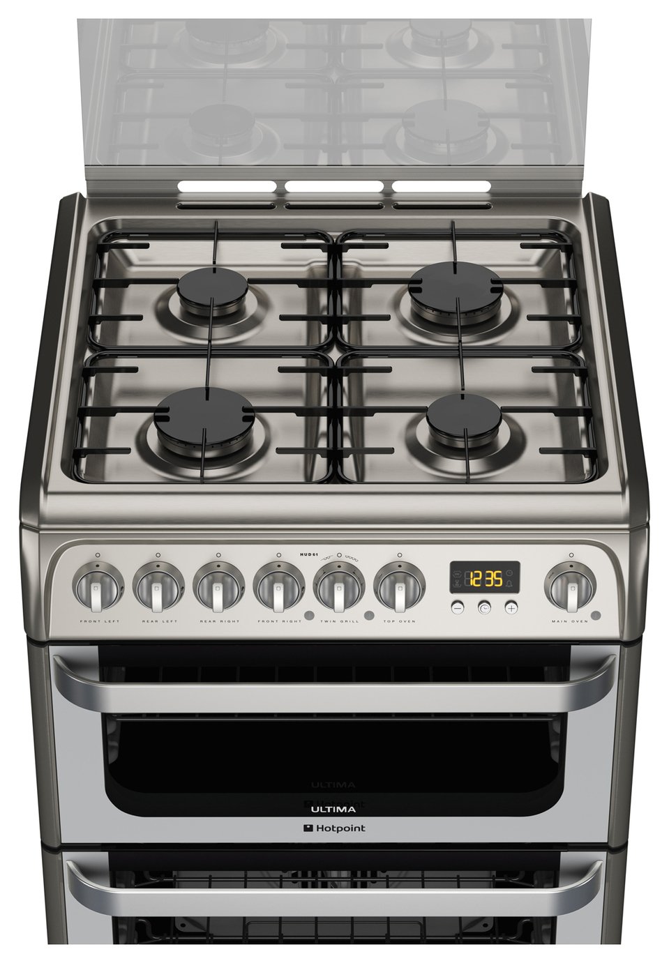 Hotpoint HUD61XS Double Dual Fuel Cooker Reviews