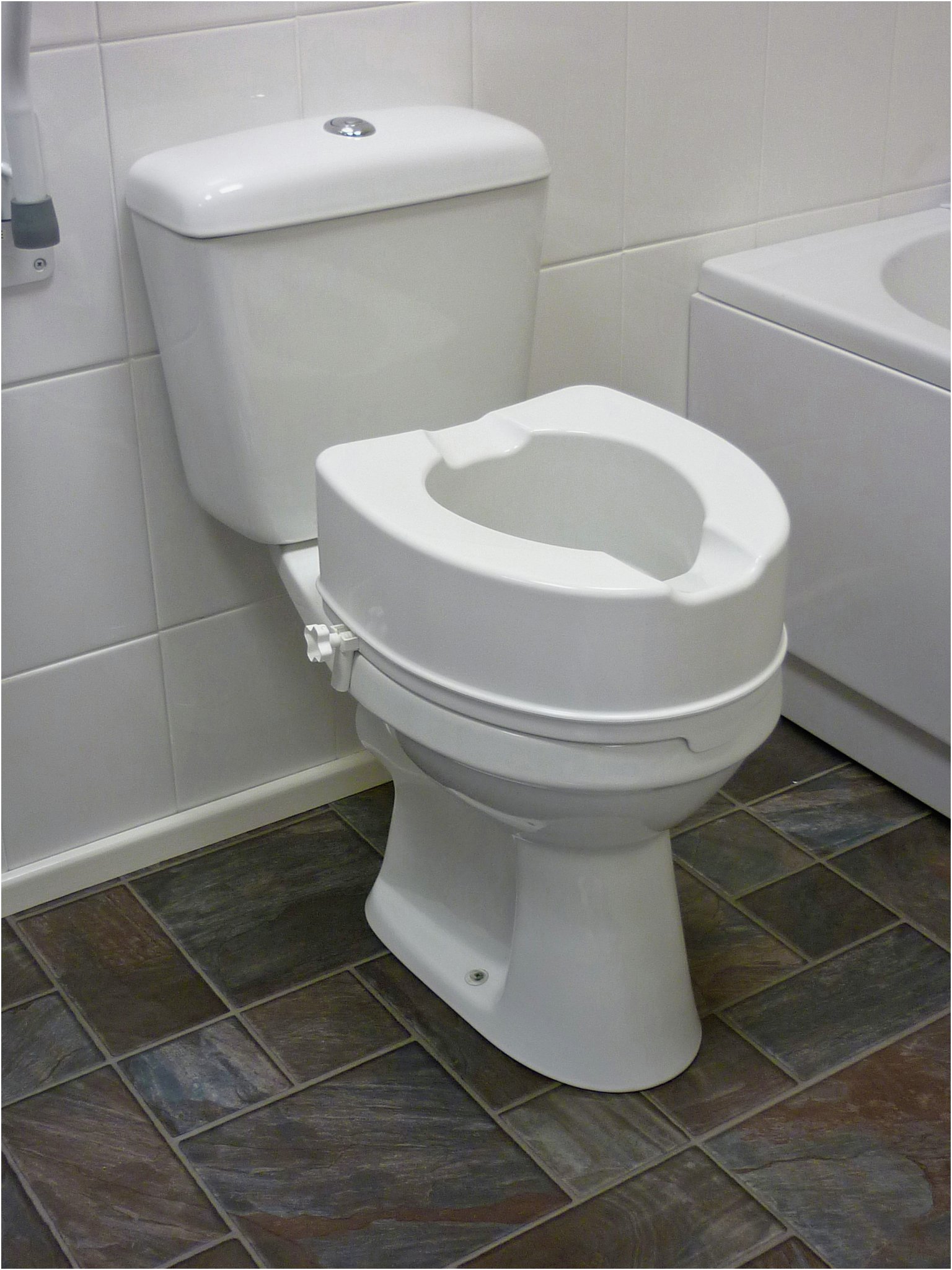 6 Inch Raised Toilet Seat without Lid