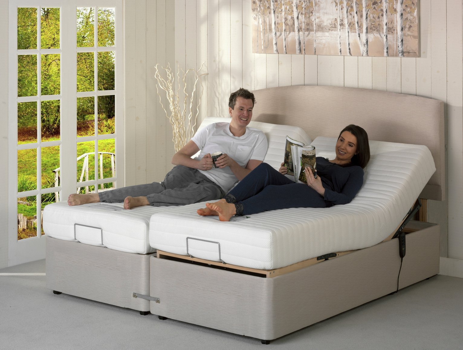 MiBed Adjustable 5 Lerwick King Bed. at Argos Reviews