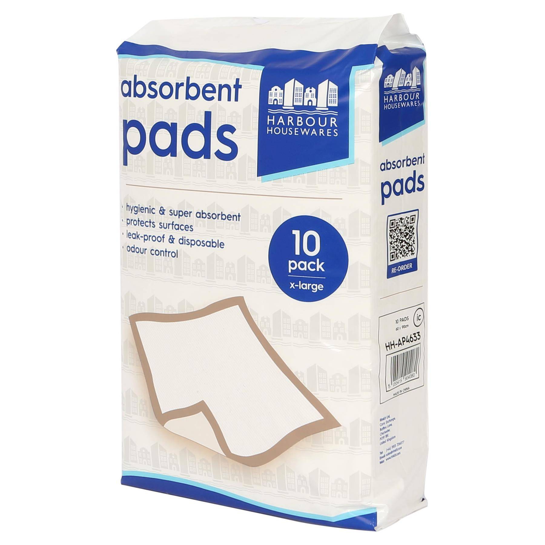Harbour Housewares Disposable Incontinence Bed Pads - Pack of 20 - Image 6