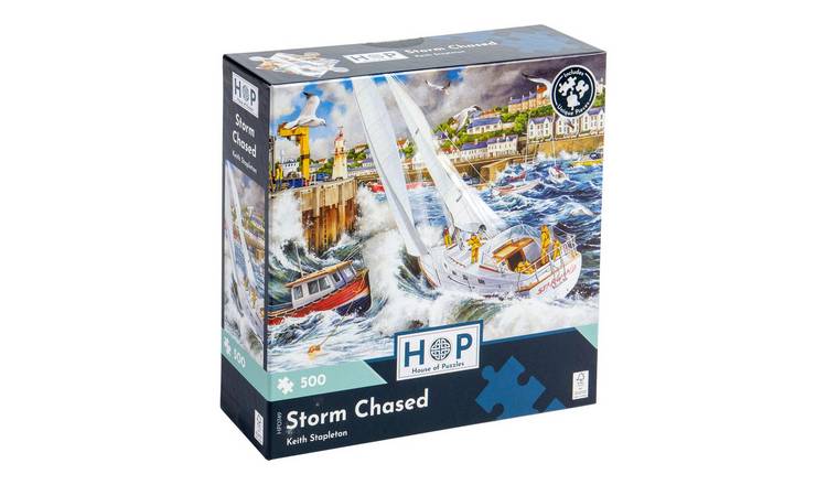 The House of Puzzles Storm Chased 500 Piece Jigsaw Puzzle